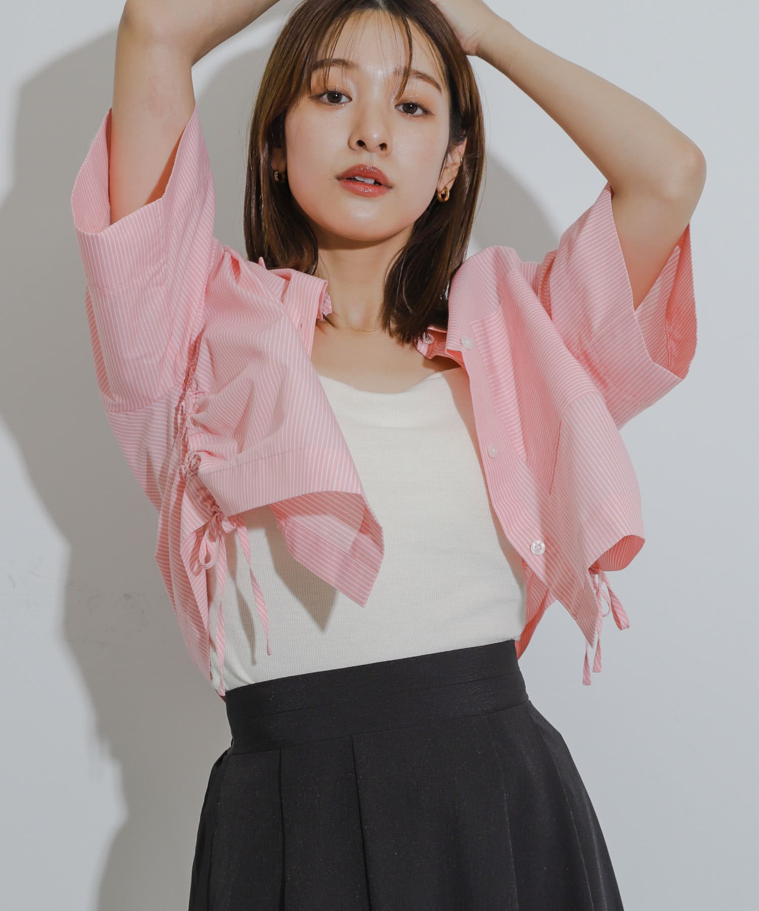身長：155cm サイズ：one