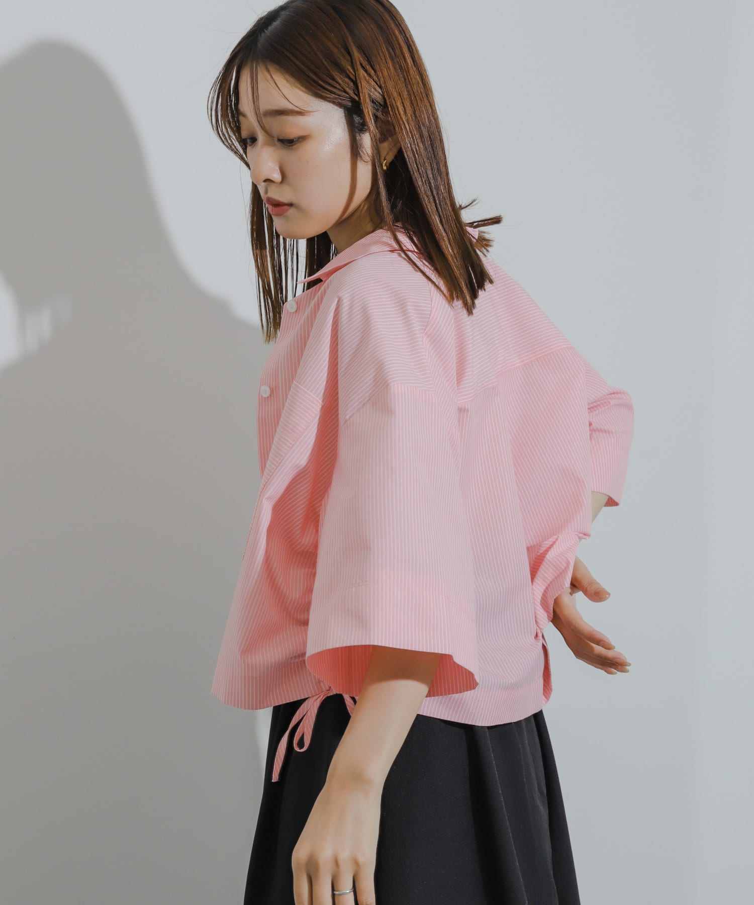 身長：155cm サイズ：one