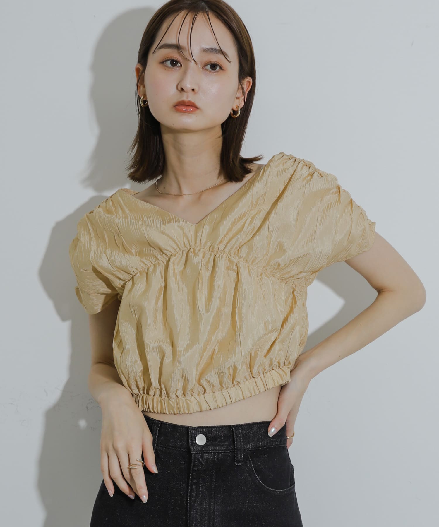 身長：169cm サイズ：one