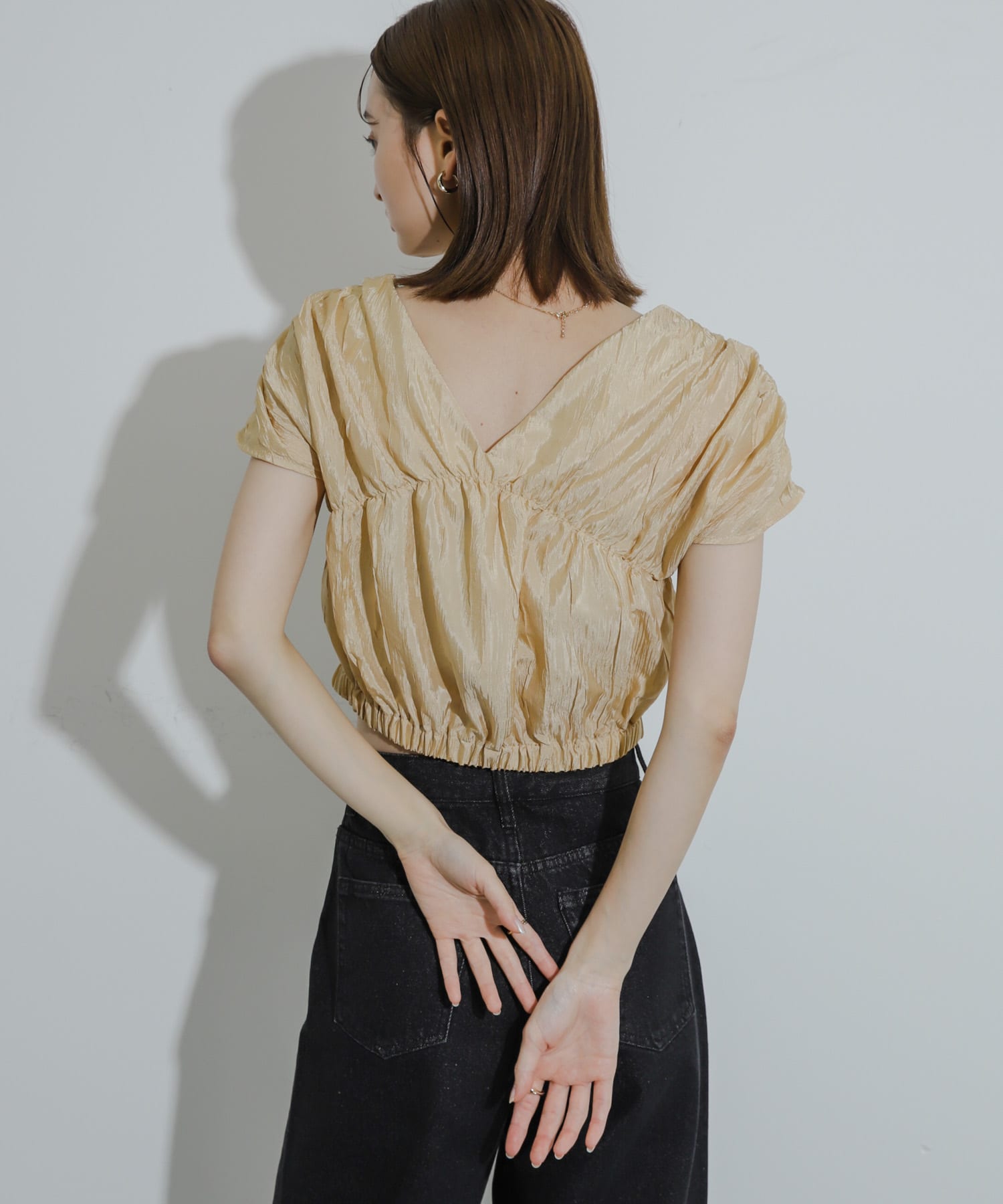 身長：169cm サイズ：one