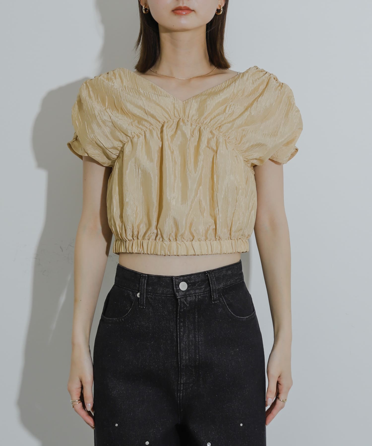 身長：169cm サイズ：one