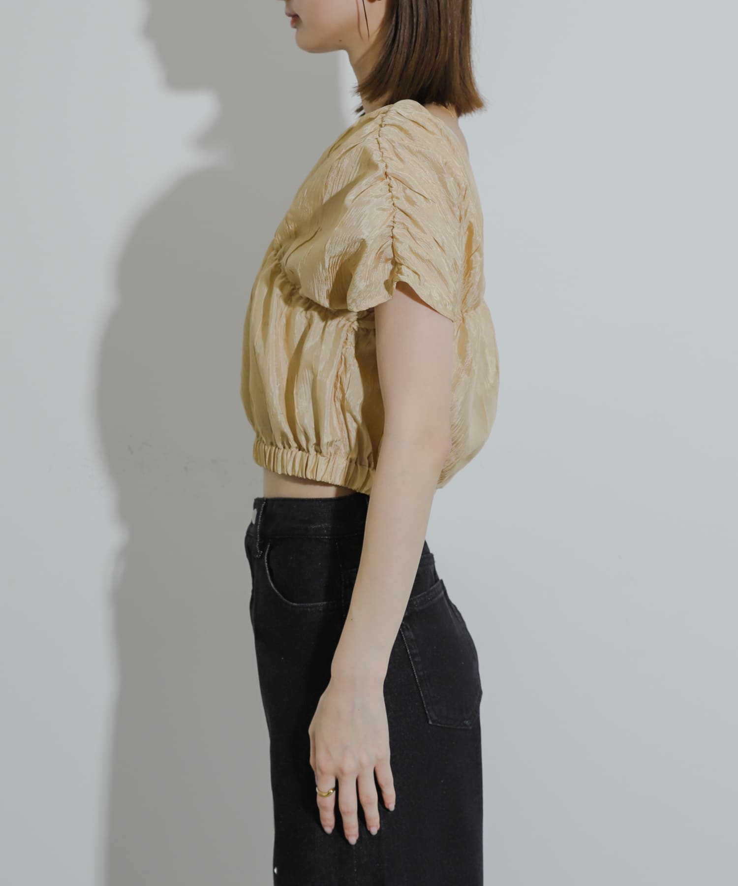 身長：169cm サイズ：one