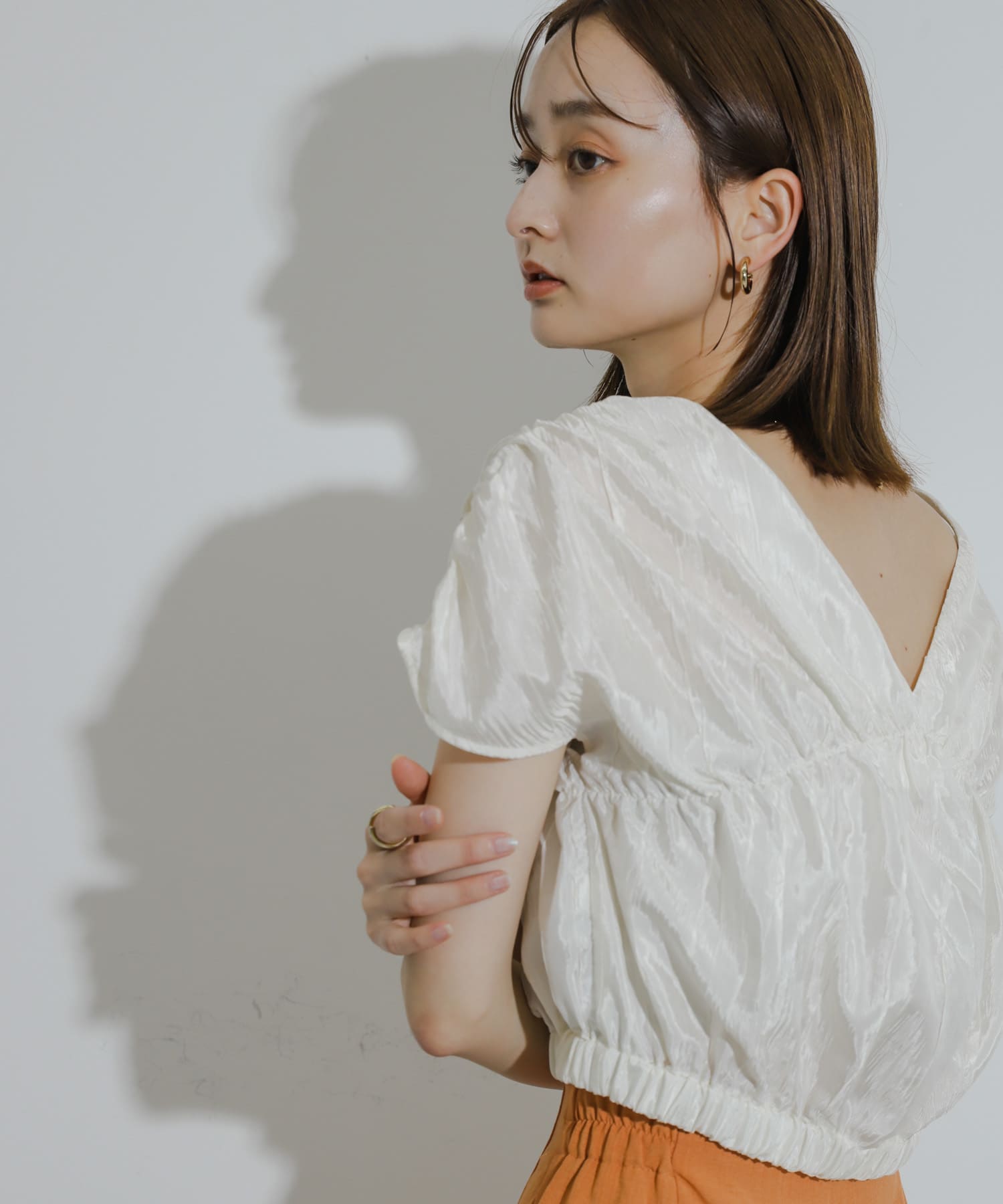 身長：169cm サイズ：one