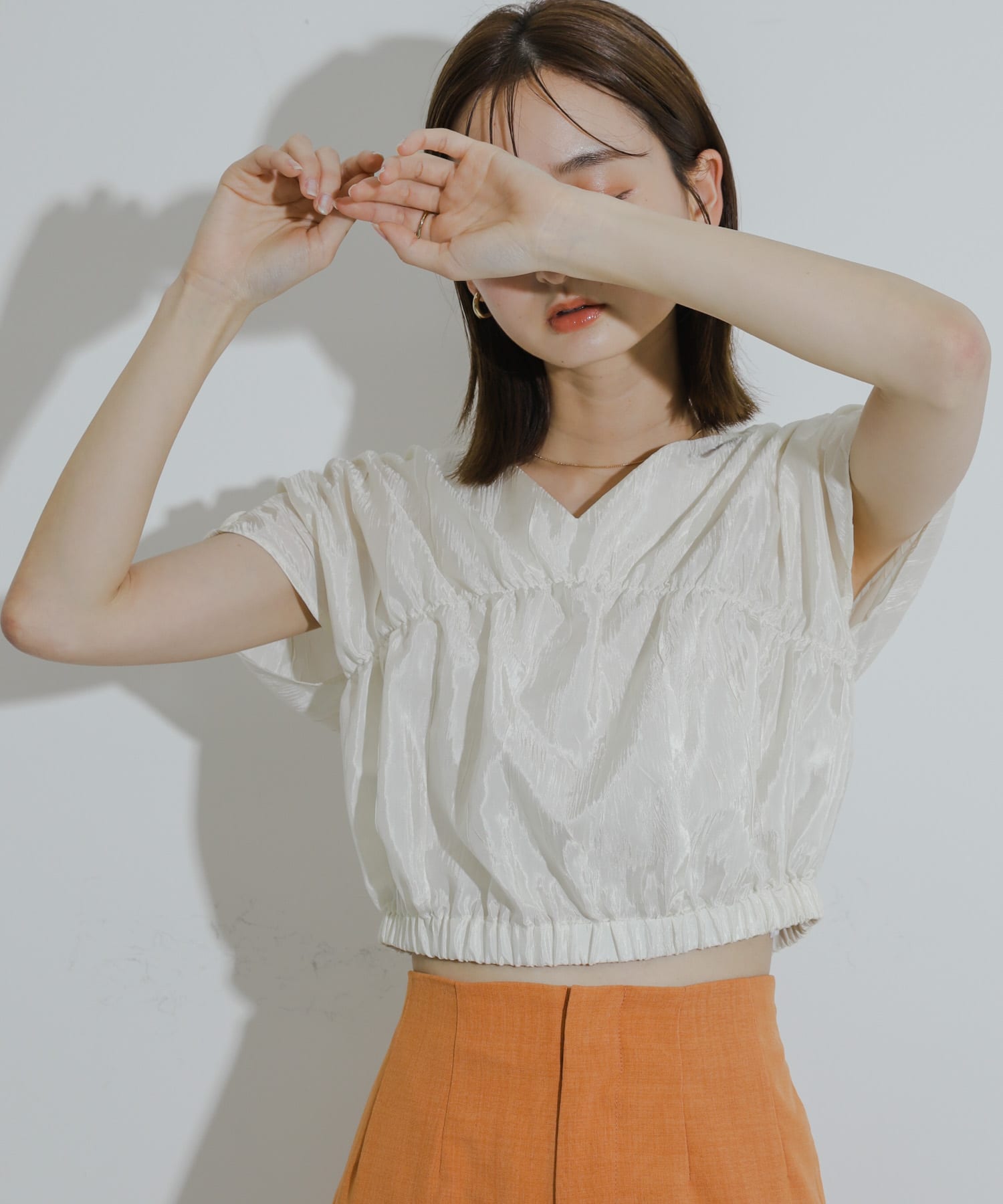 身長：169cm サイズ：one