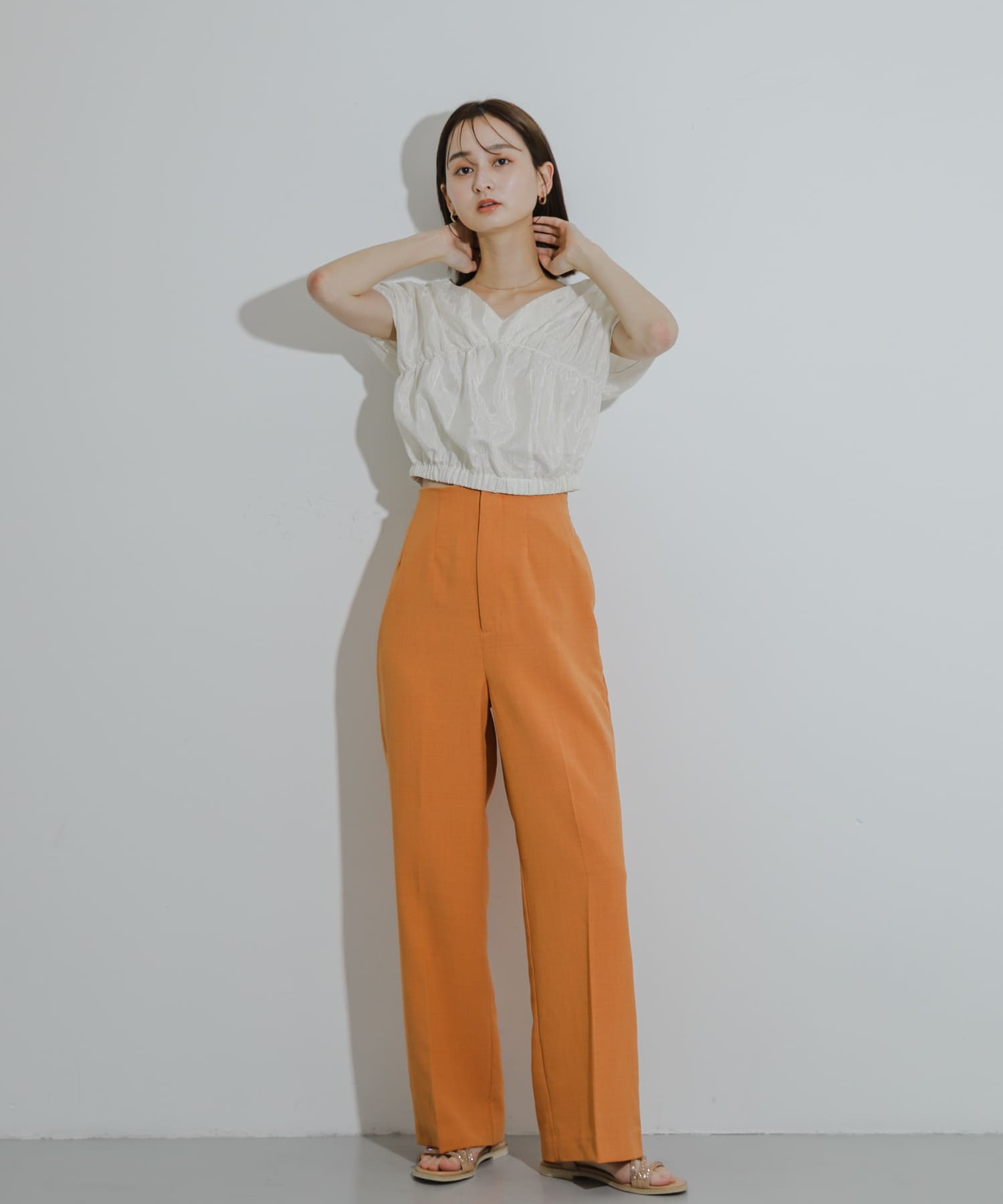 身長：169cm サイズ：one