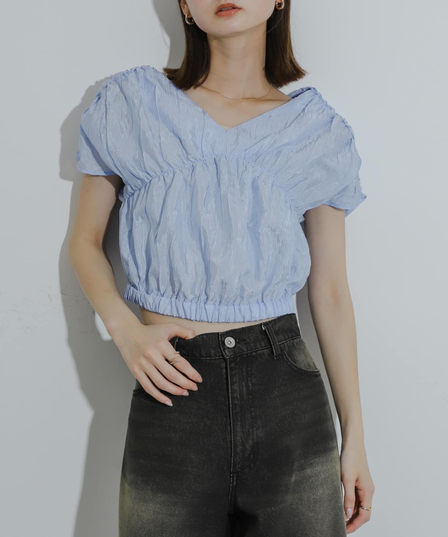 身長：169cm サイズ：one