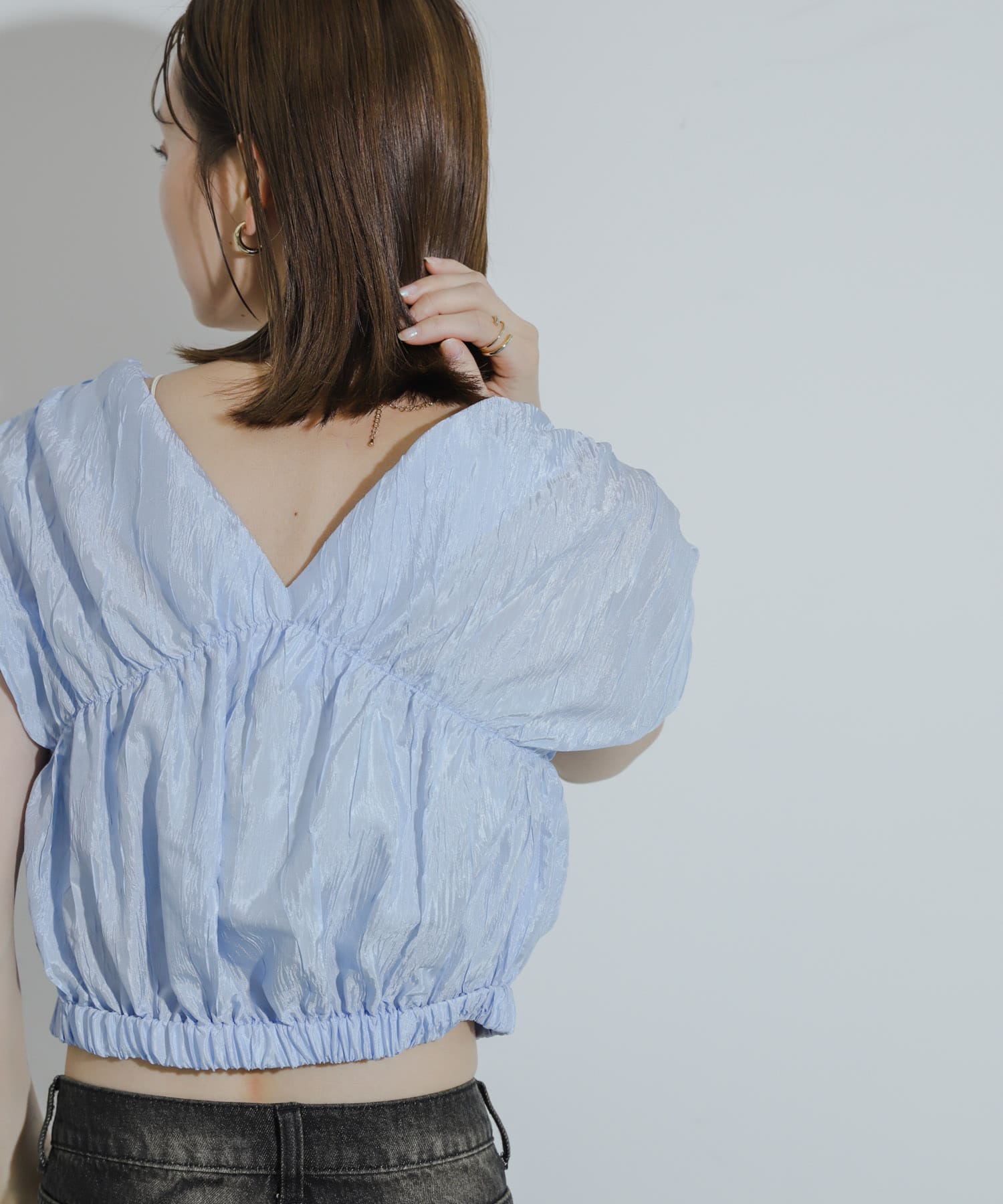 身長：169cm サイズ：one