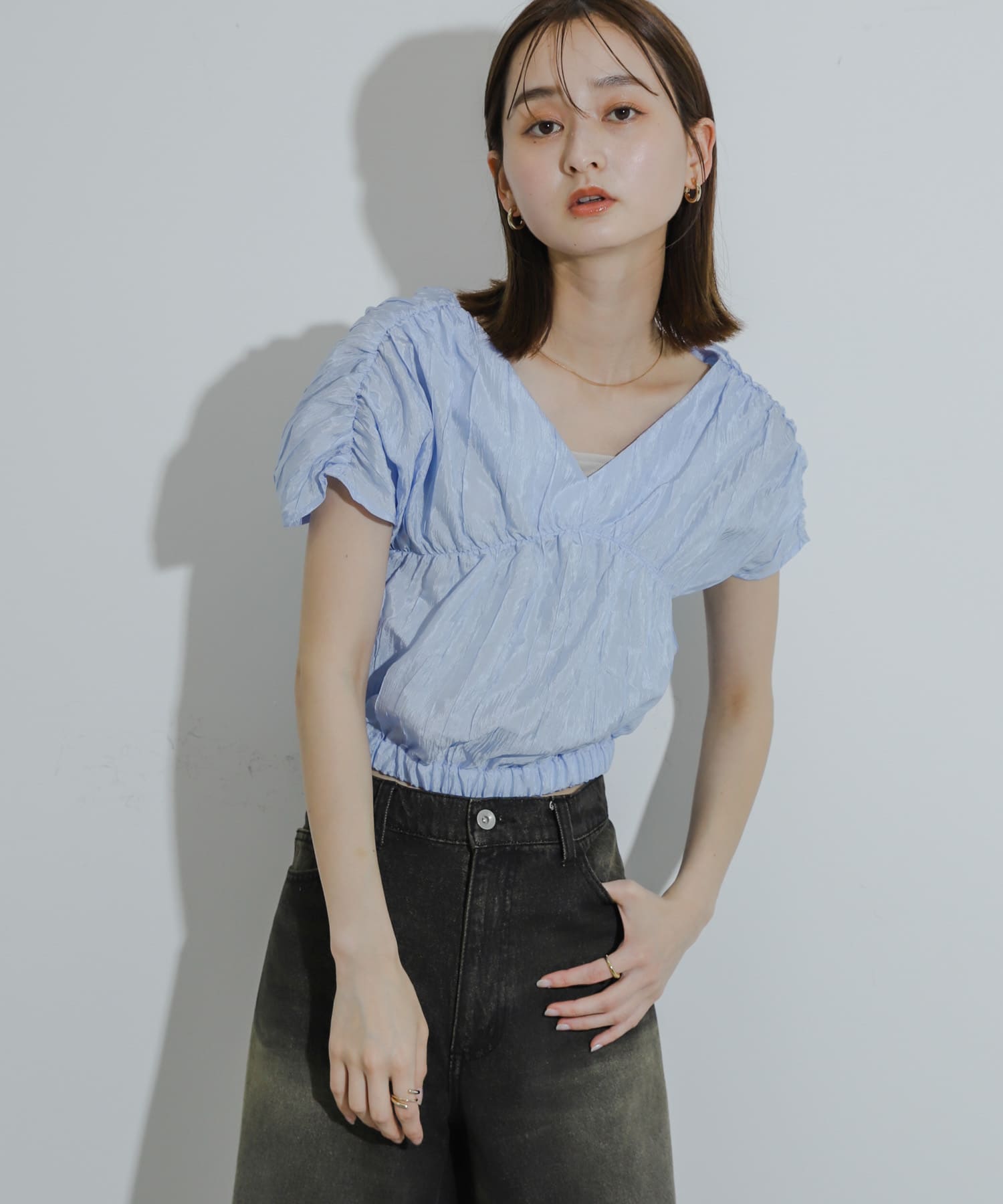 身長：169cm サイズ：one