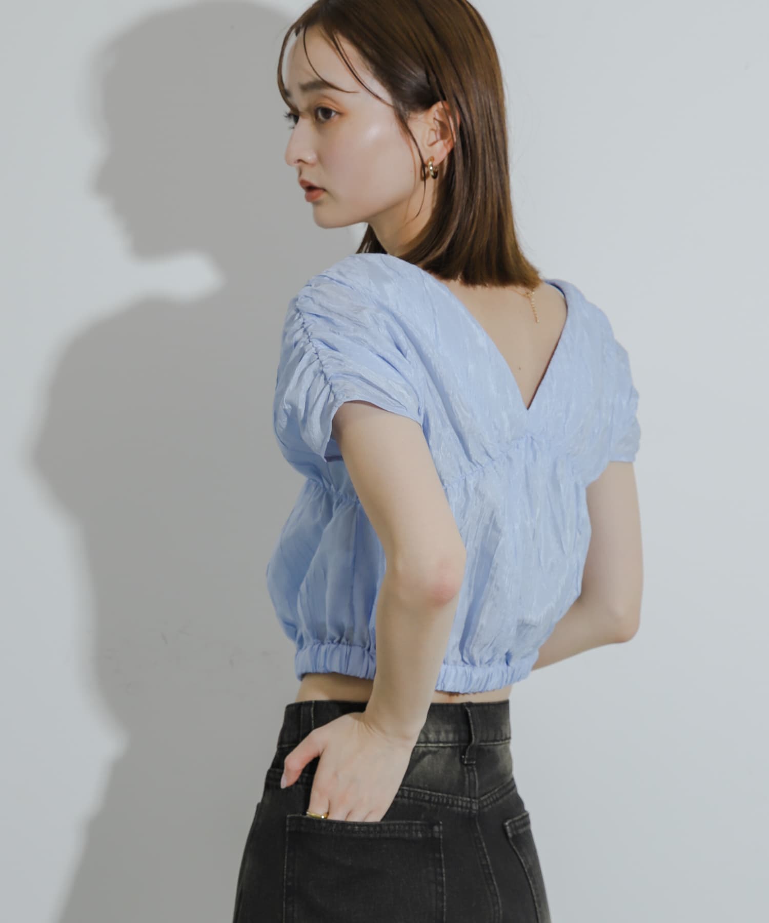 身長：169cm サイズ：one