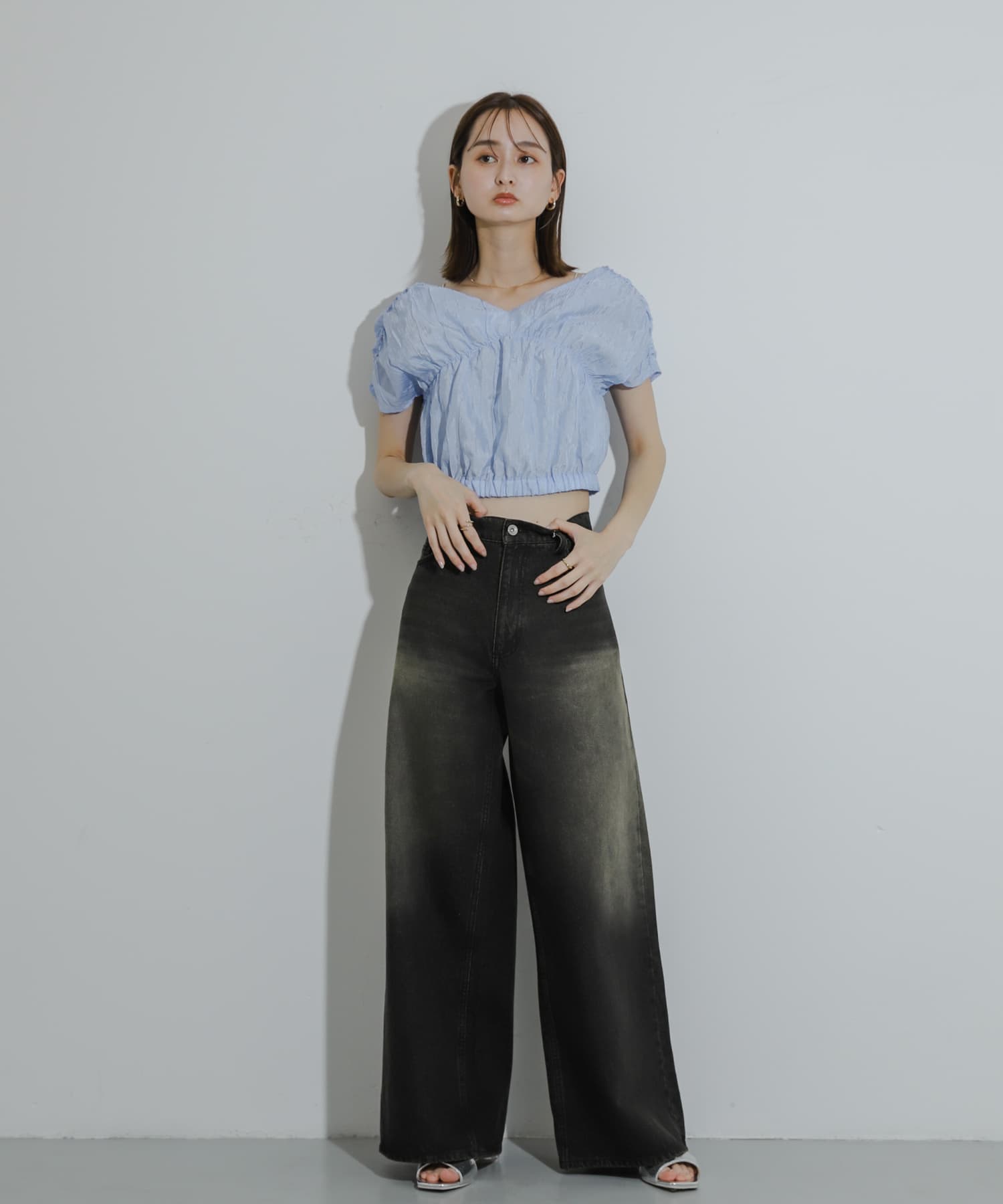 身長：169cm サイズ：one