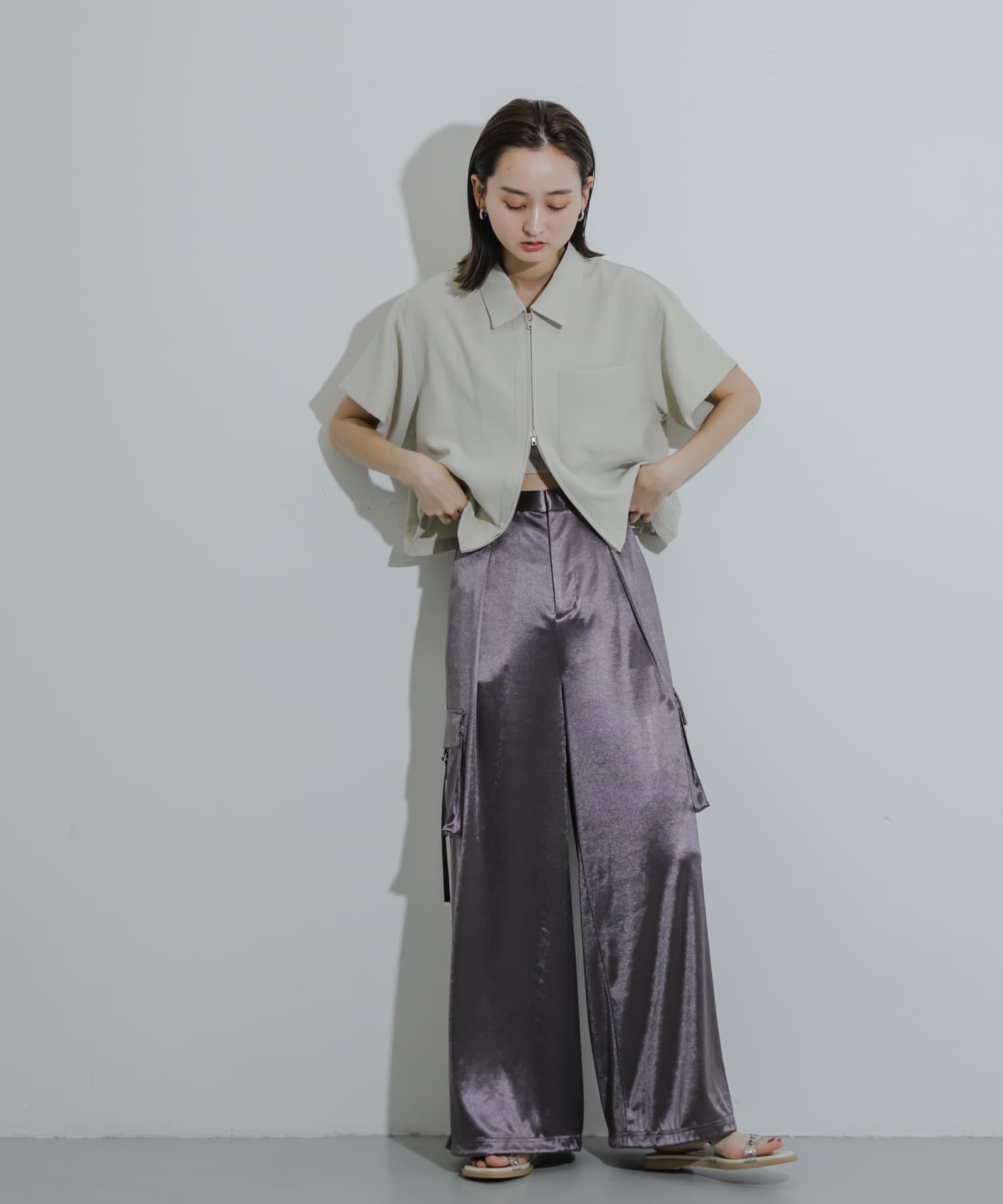 身長：169cm サイズ：one