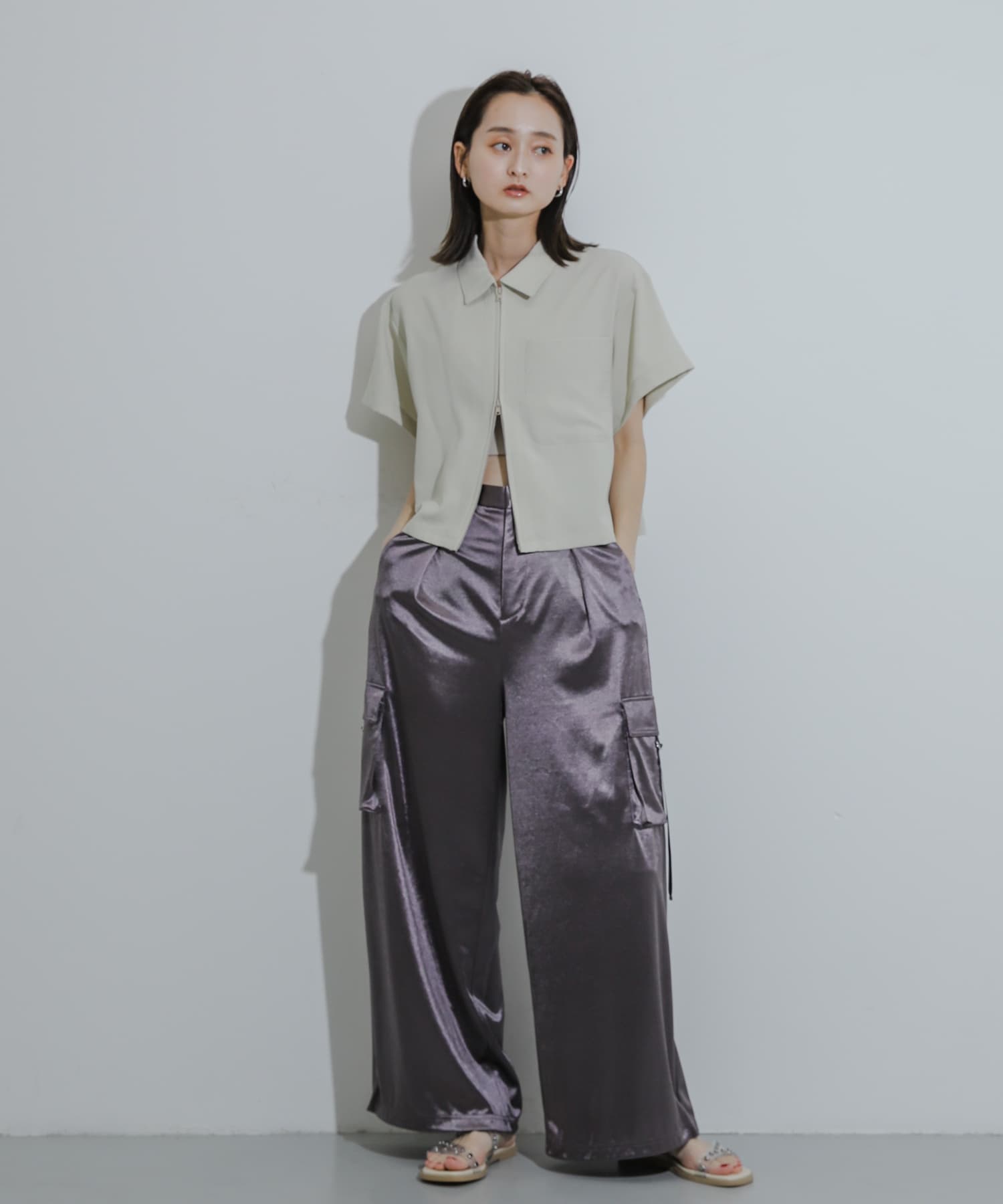 身長：169cm サイズ：one