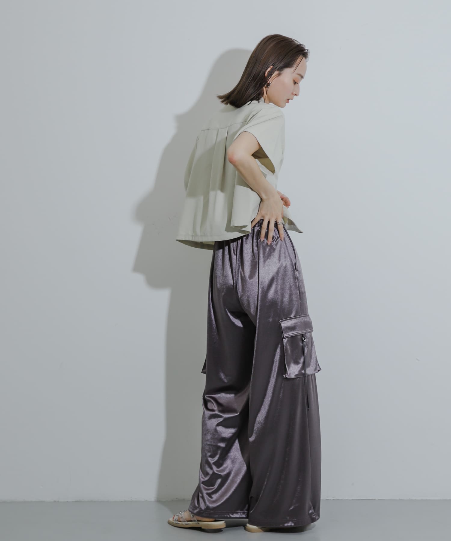 身長：169cm サイズ：one