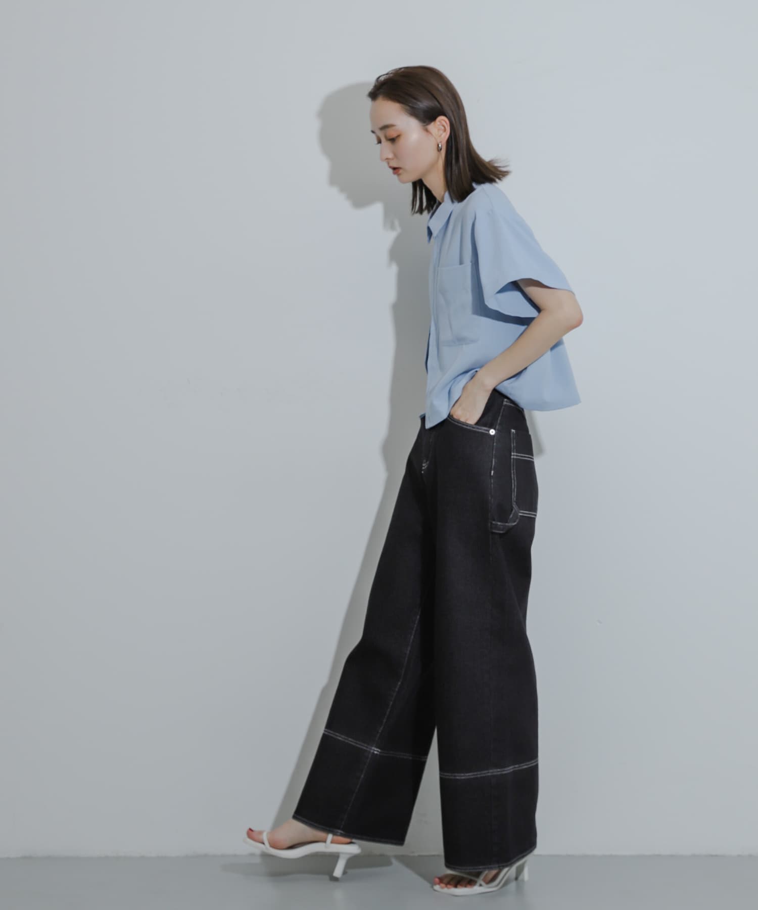 身長：169cm サイズ：one