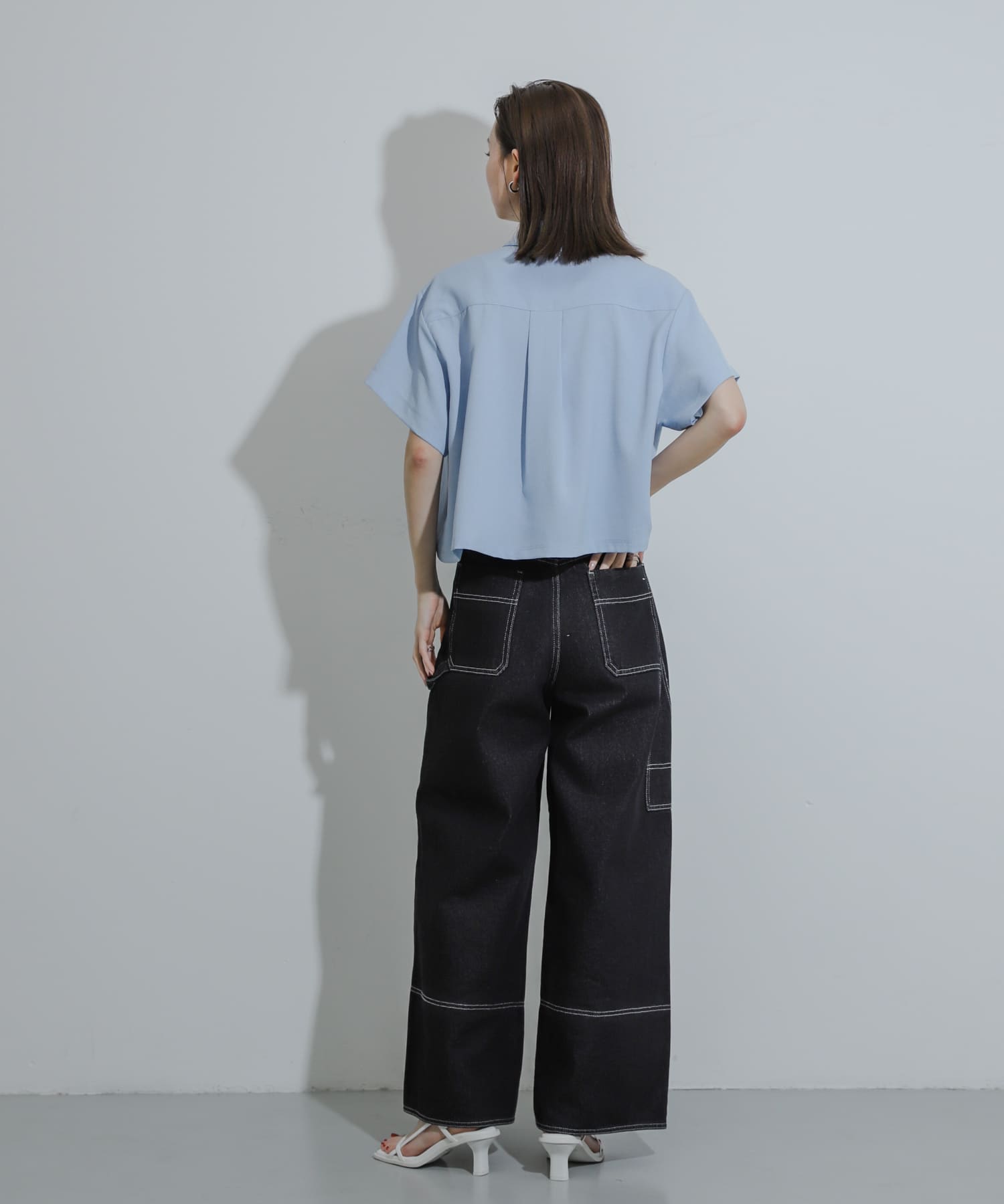身長：169cm サイズ：one