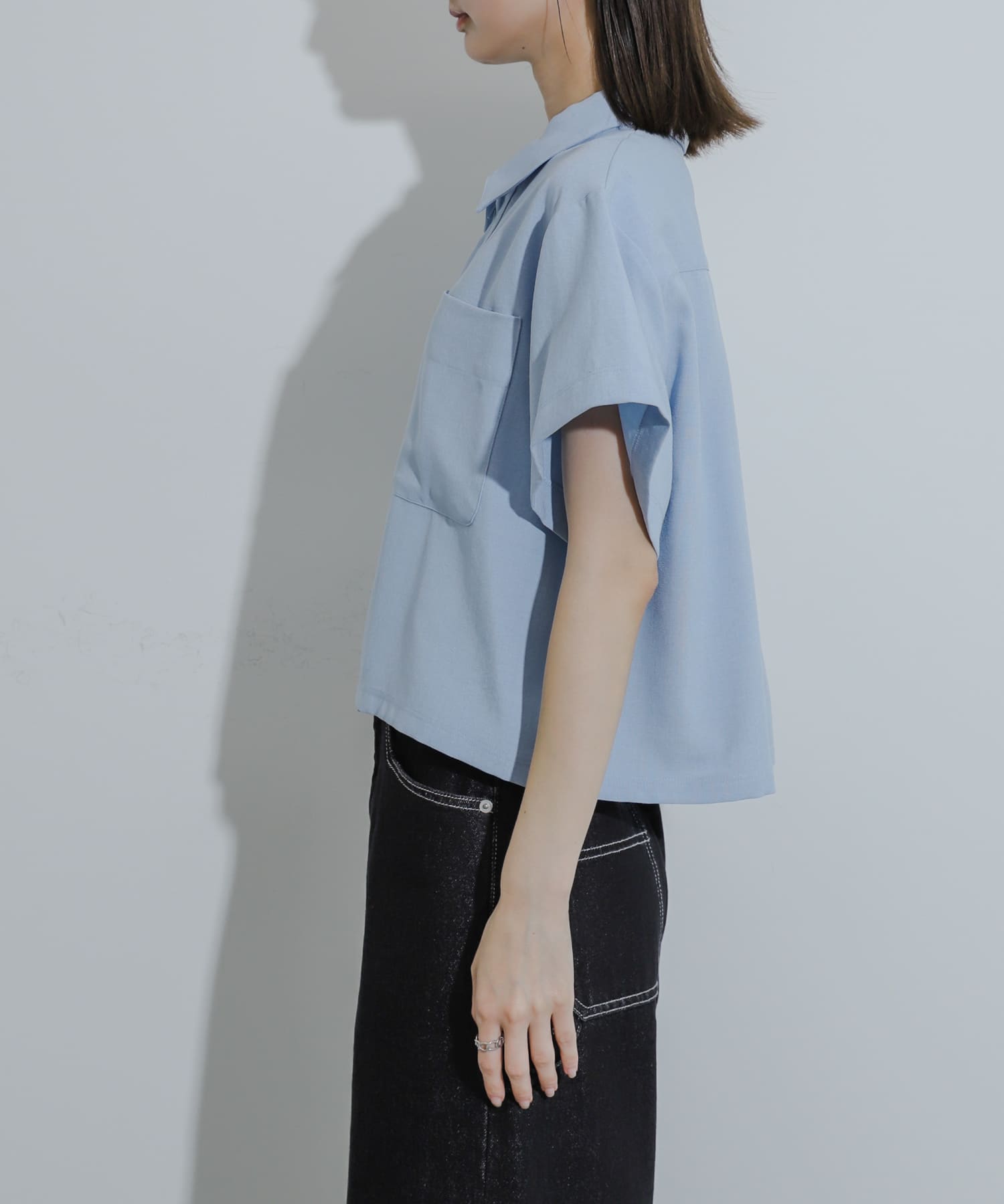 身長：169cm サイズ：one