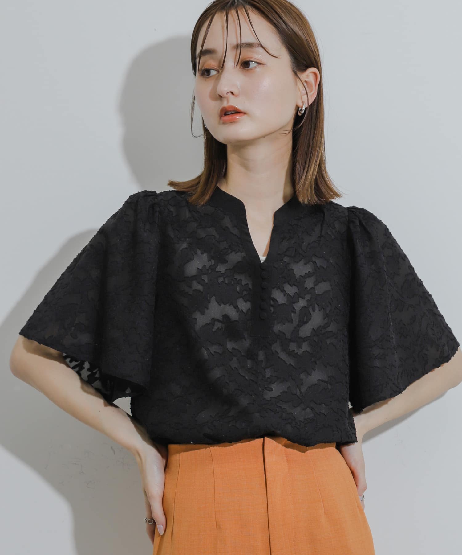 身長：169cm サイズ：one