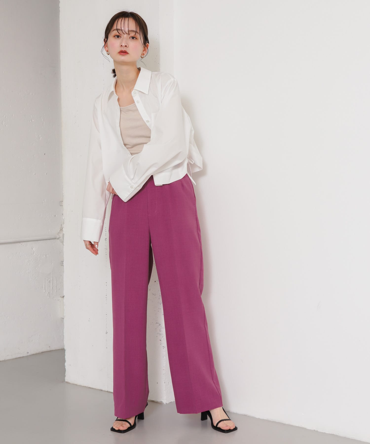 身長：169cm サイズ：L