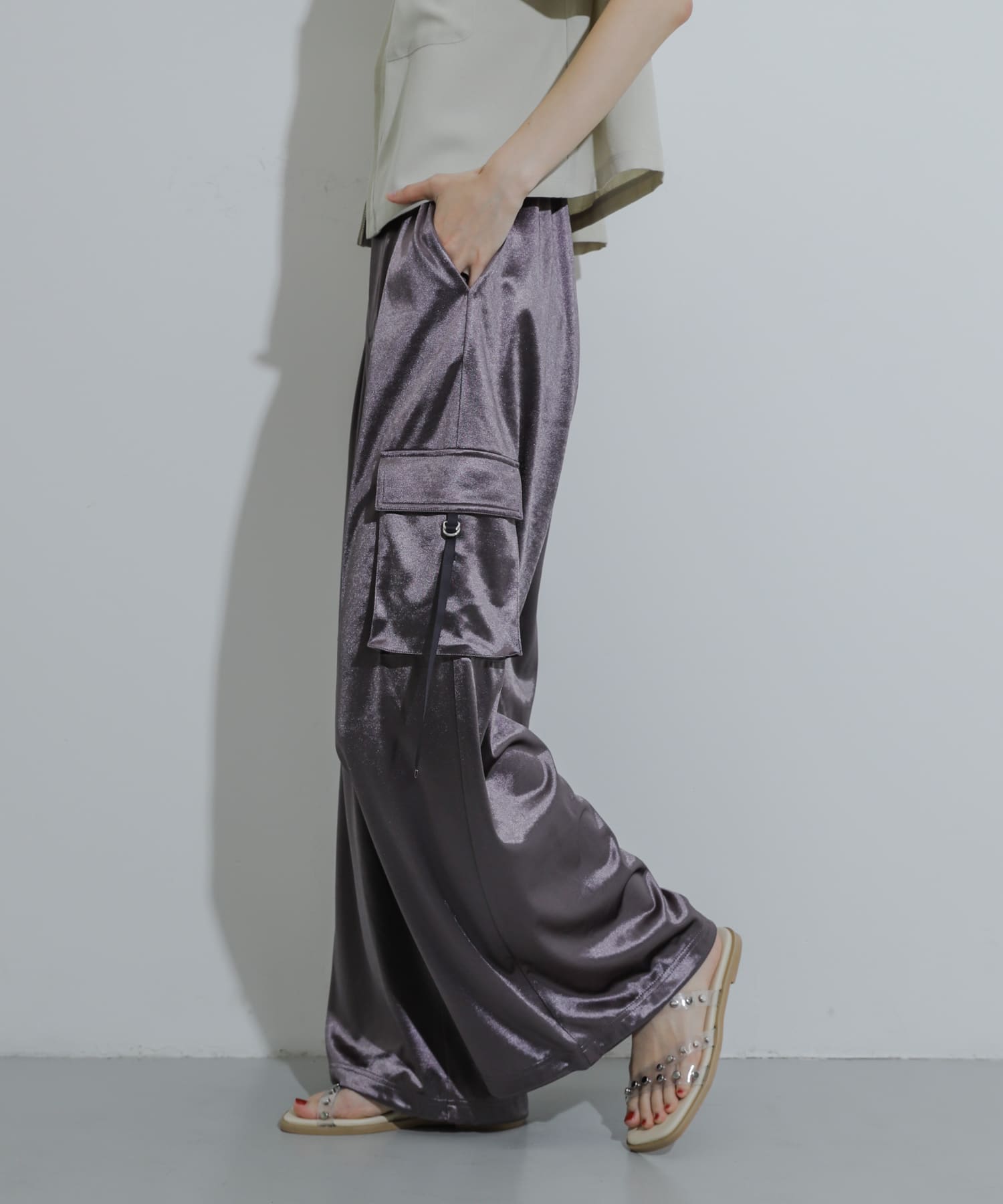 身長：169cm サイズ：one