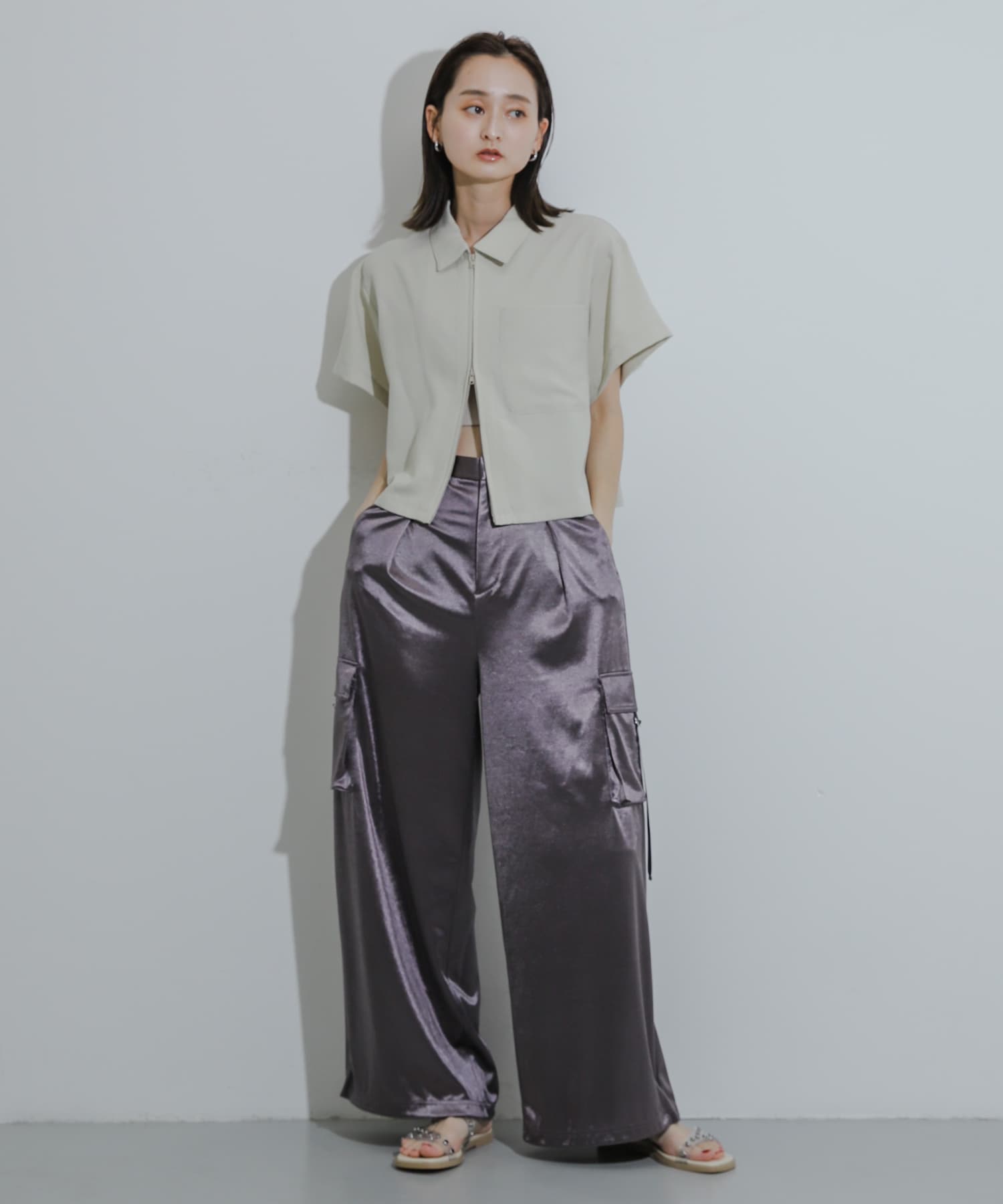 身長：169cm サイズ：one