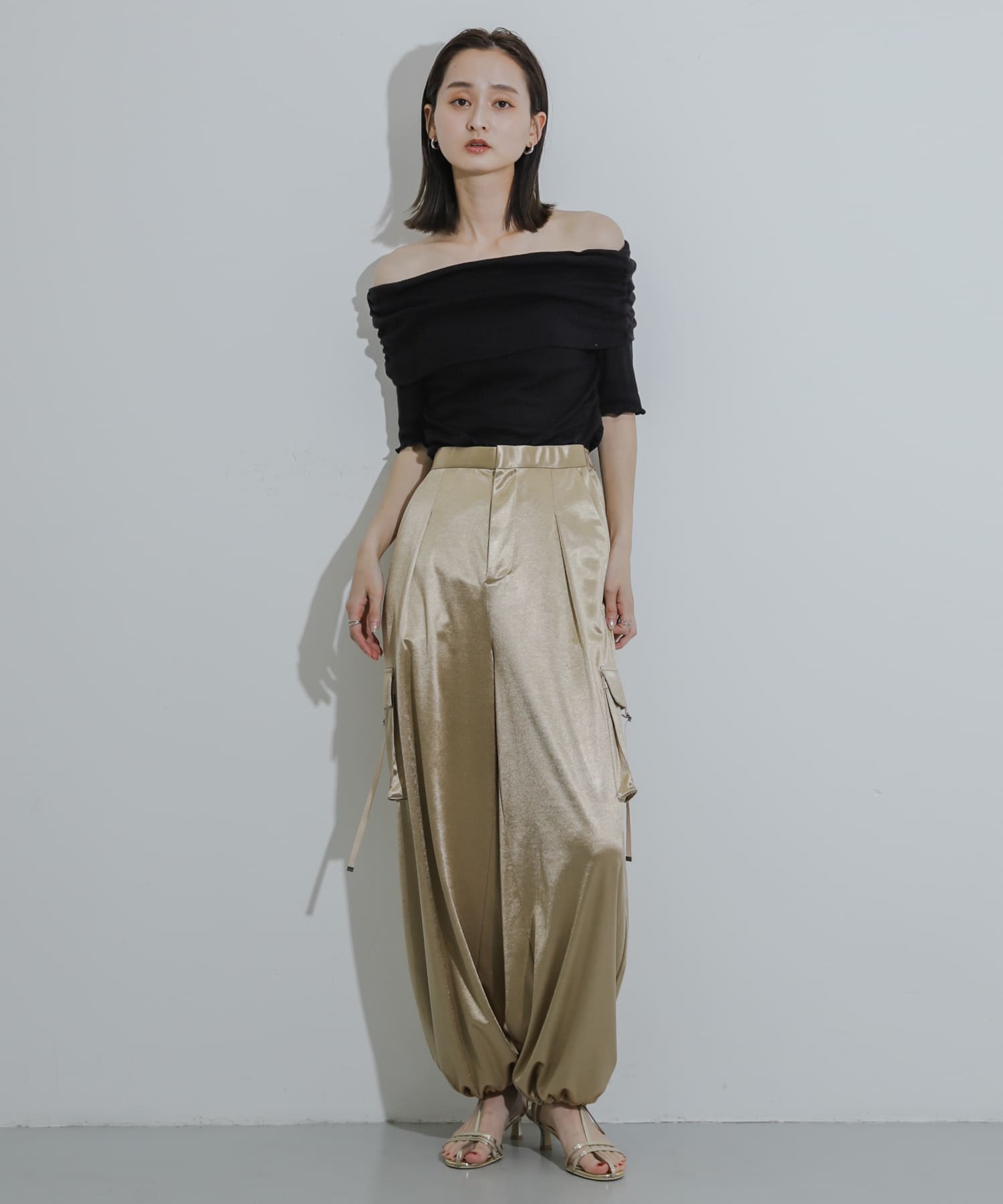 身長：169cm サイズ：one