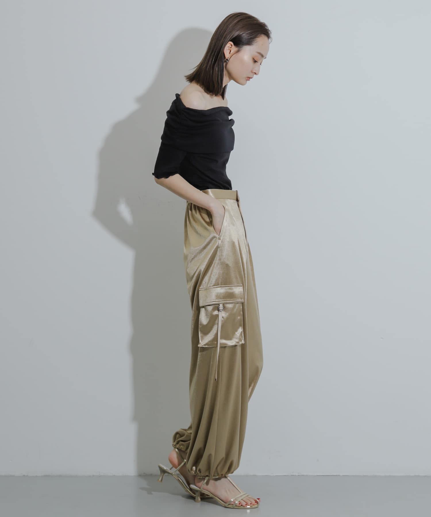 身長：169cm サイズ：one