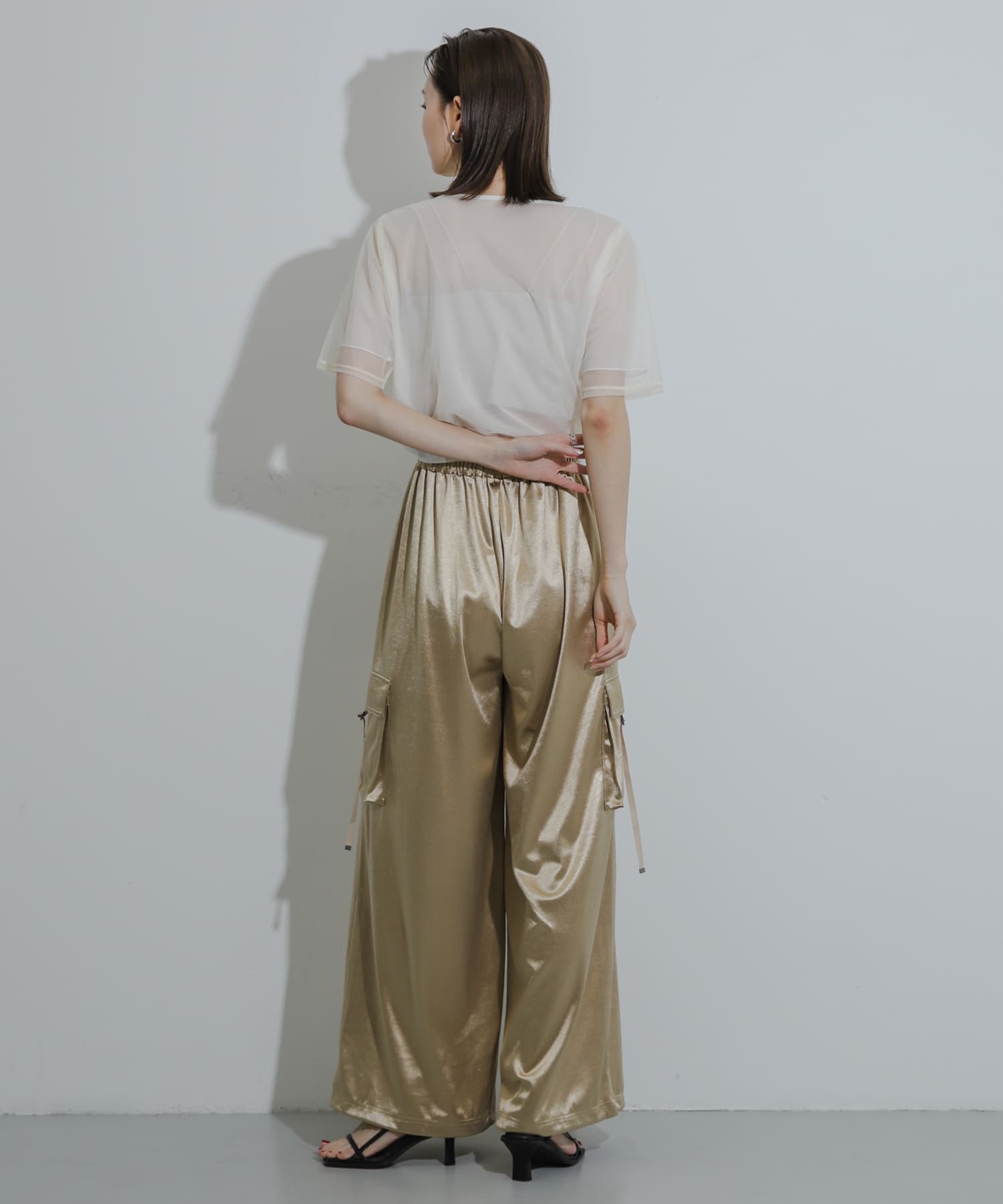 身長：169cm サイズ：one