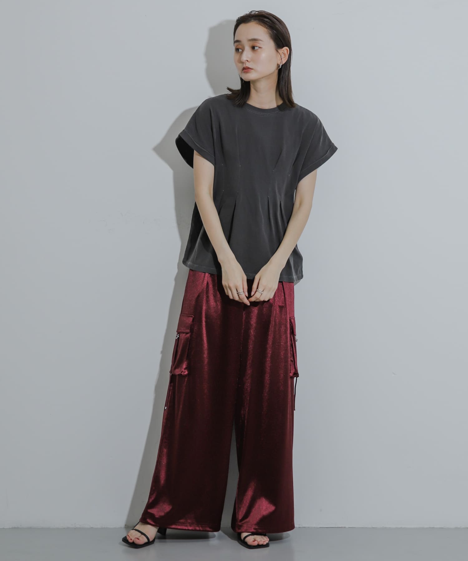 身長：169cm サイズ：one