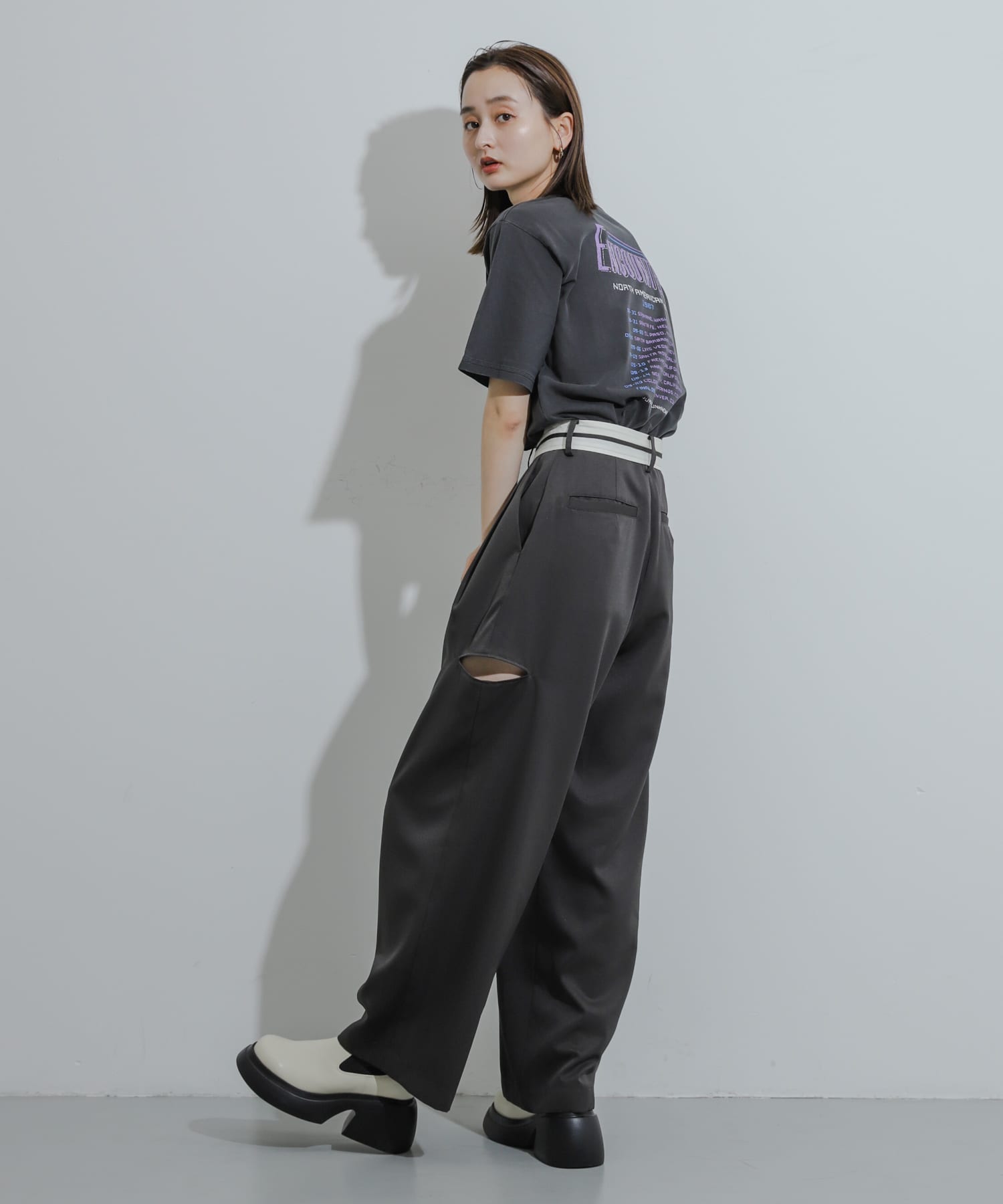 マーベルトスリットパンツ(S KHAKI): ボトム｜URBAN RESEARCH公式