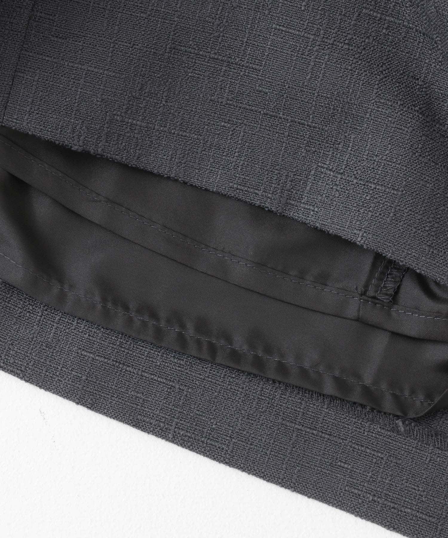 アウトポケットジップスカート CHARCOAL S
