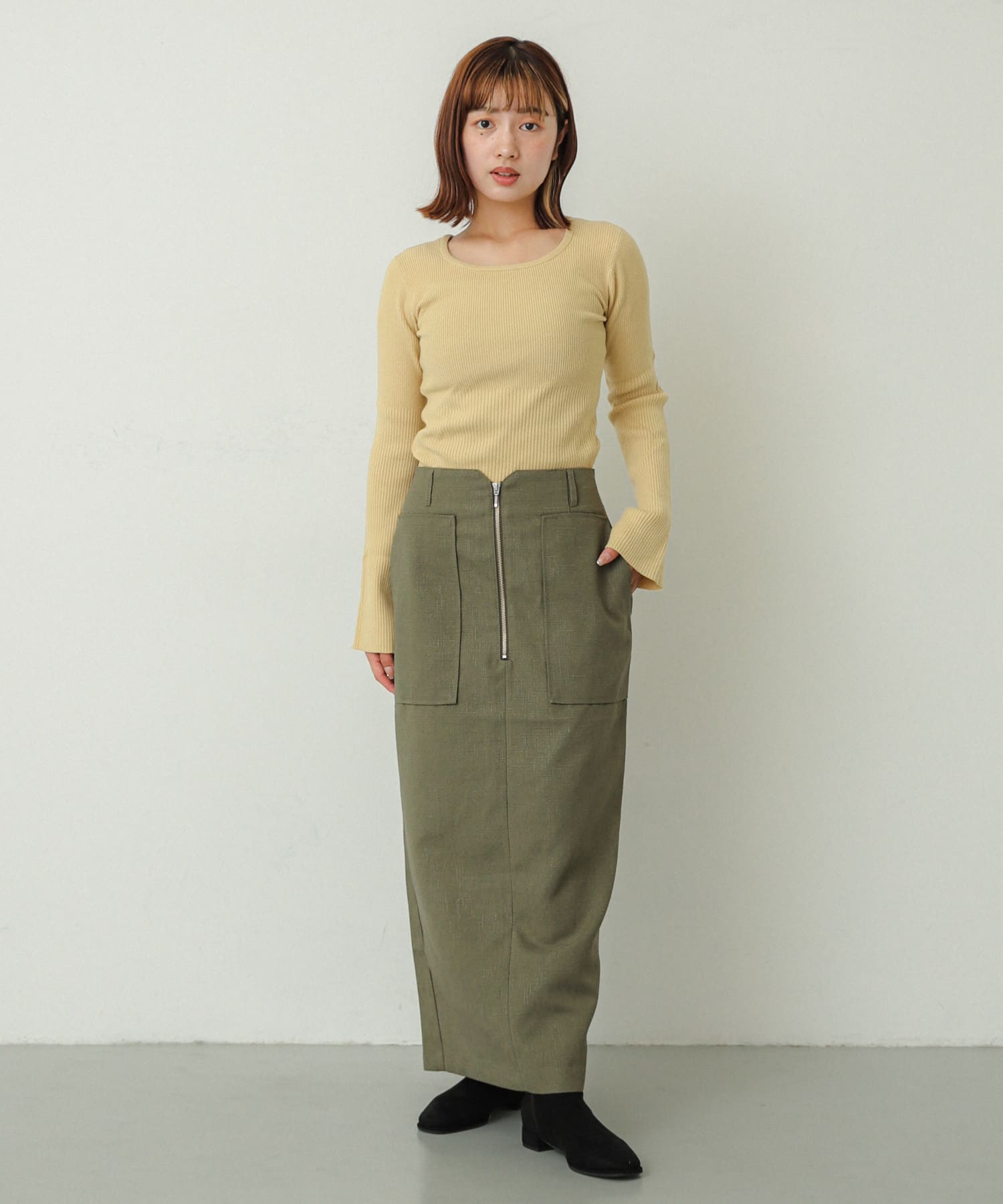 身長：158cm サイズ：M