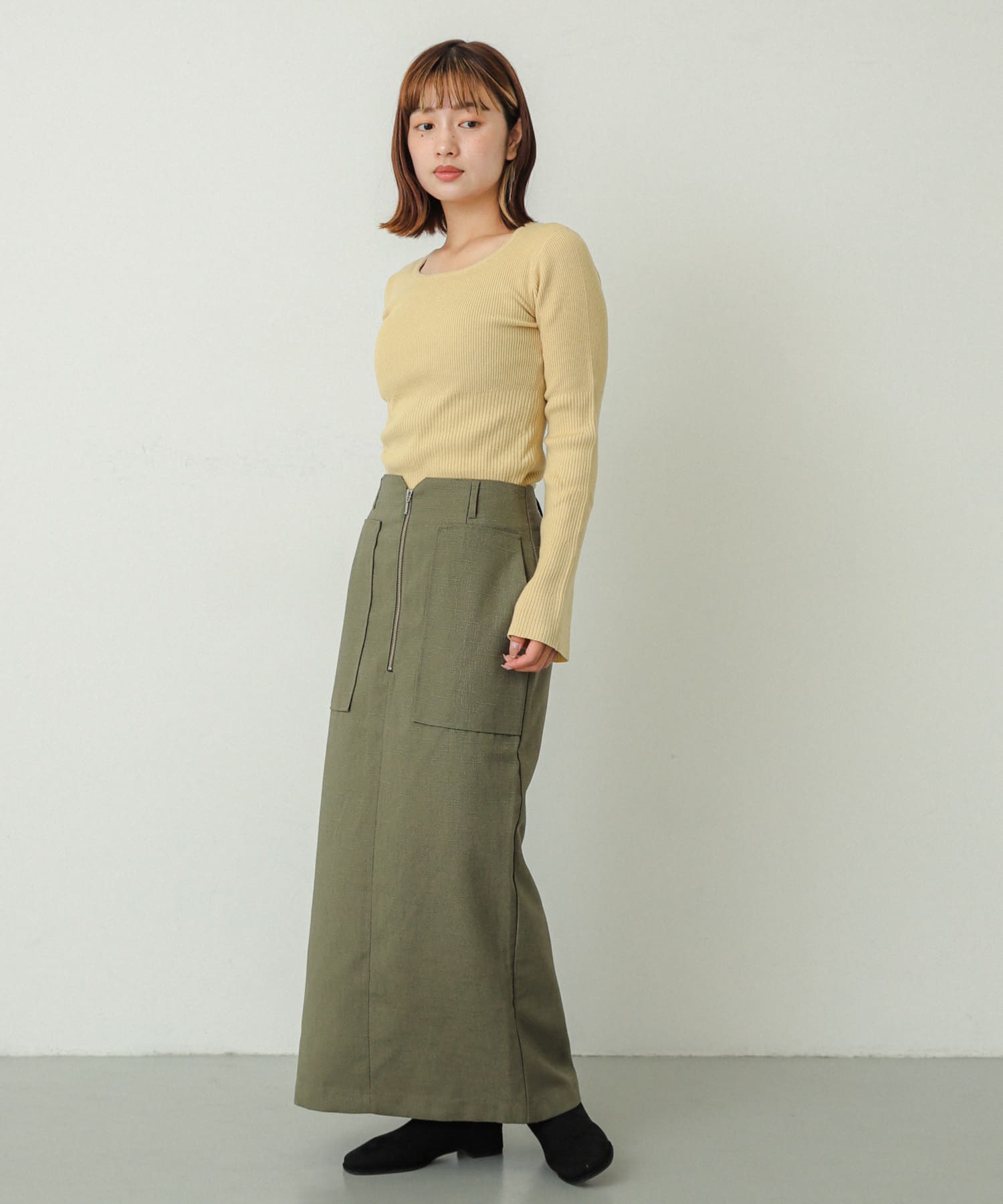 身長：158cm サイズ：M