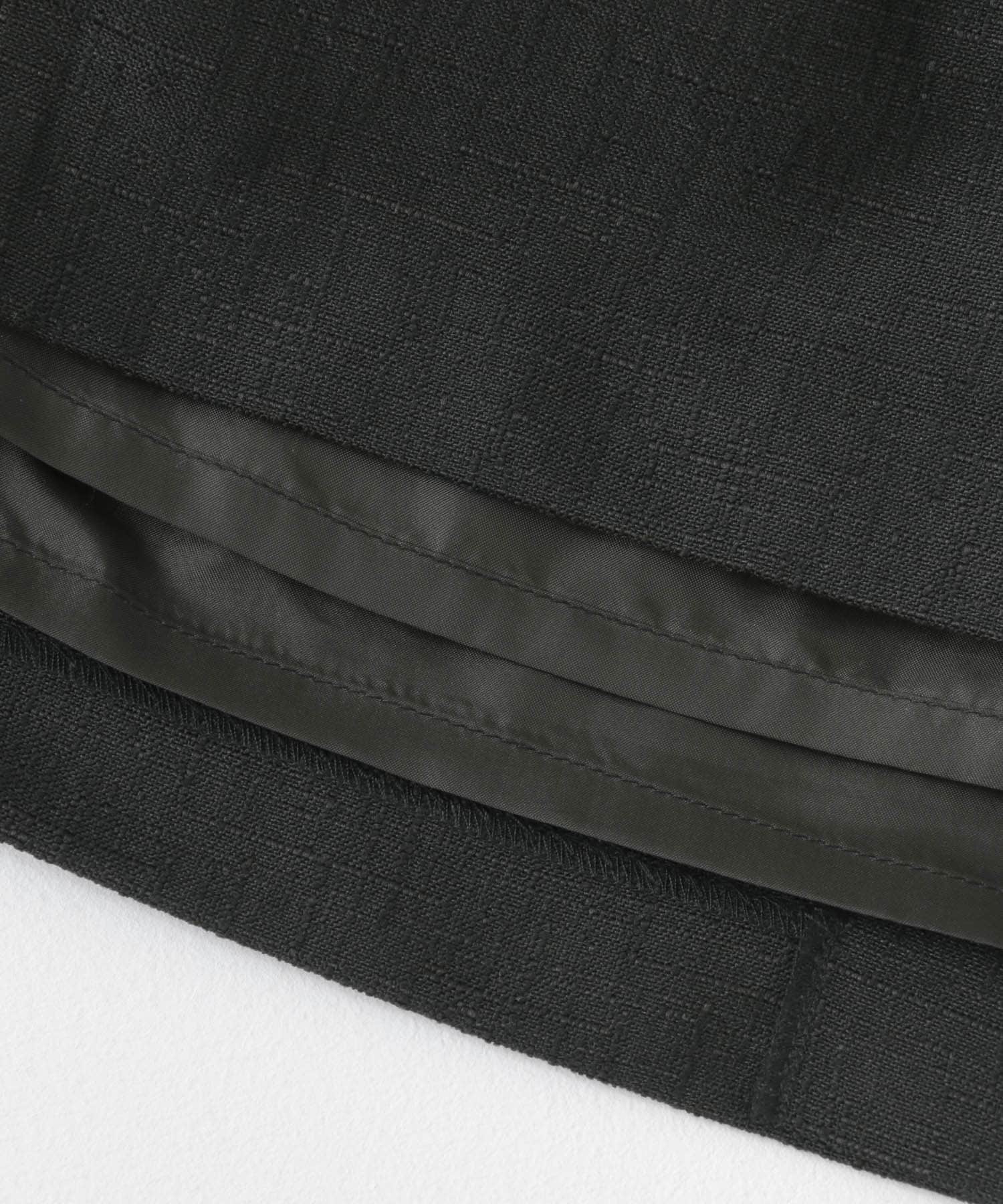 アウトポケットジップスカート BLACK S