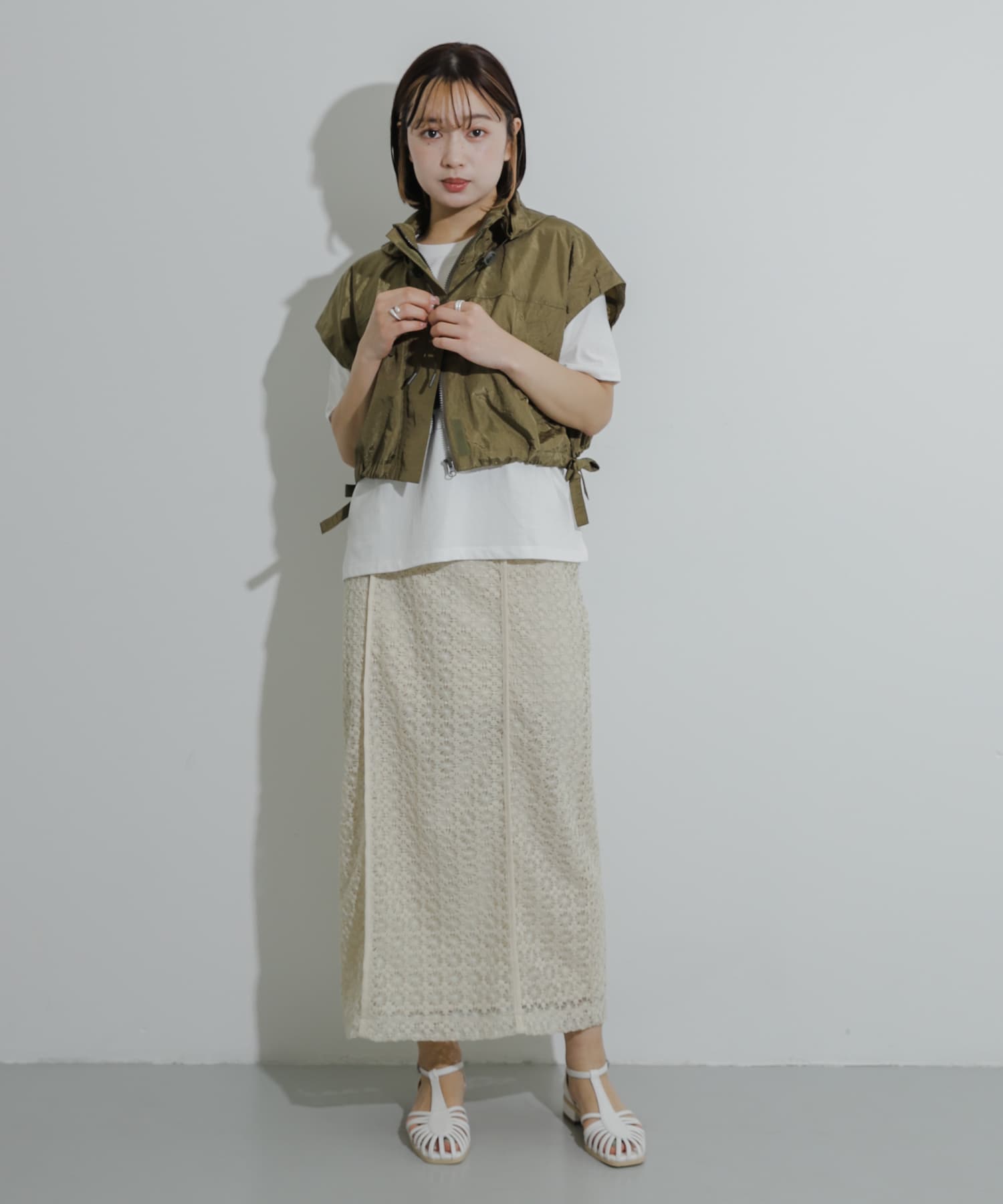 身長：158cm サイズ：S