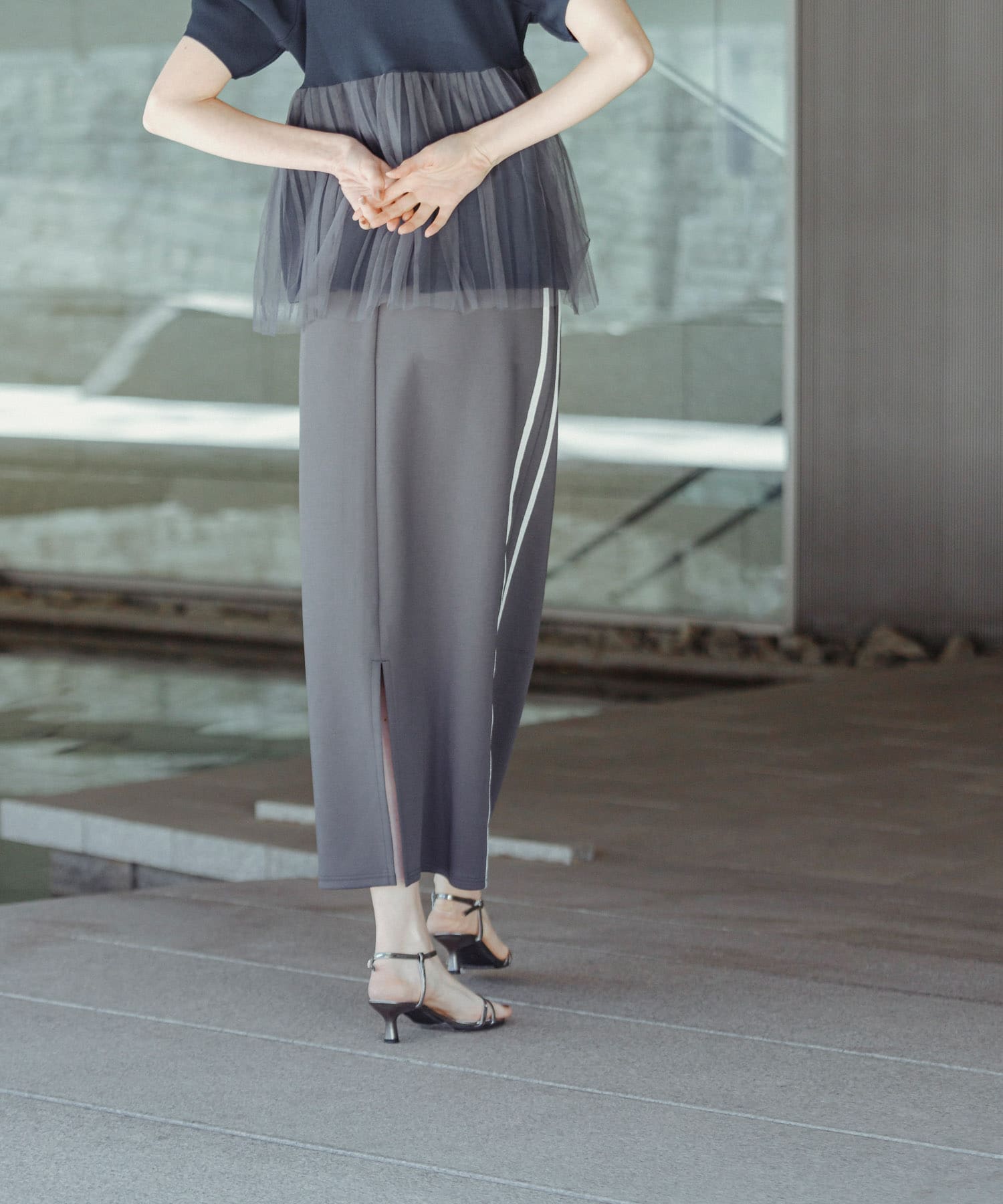 身長：173cm サイズ：one
