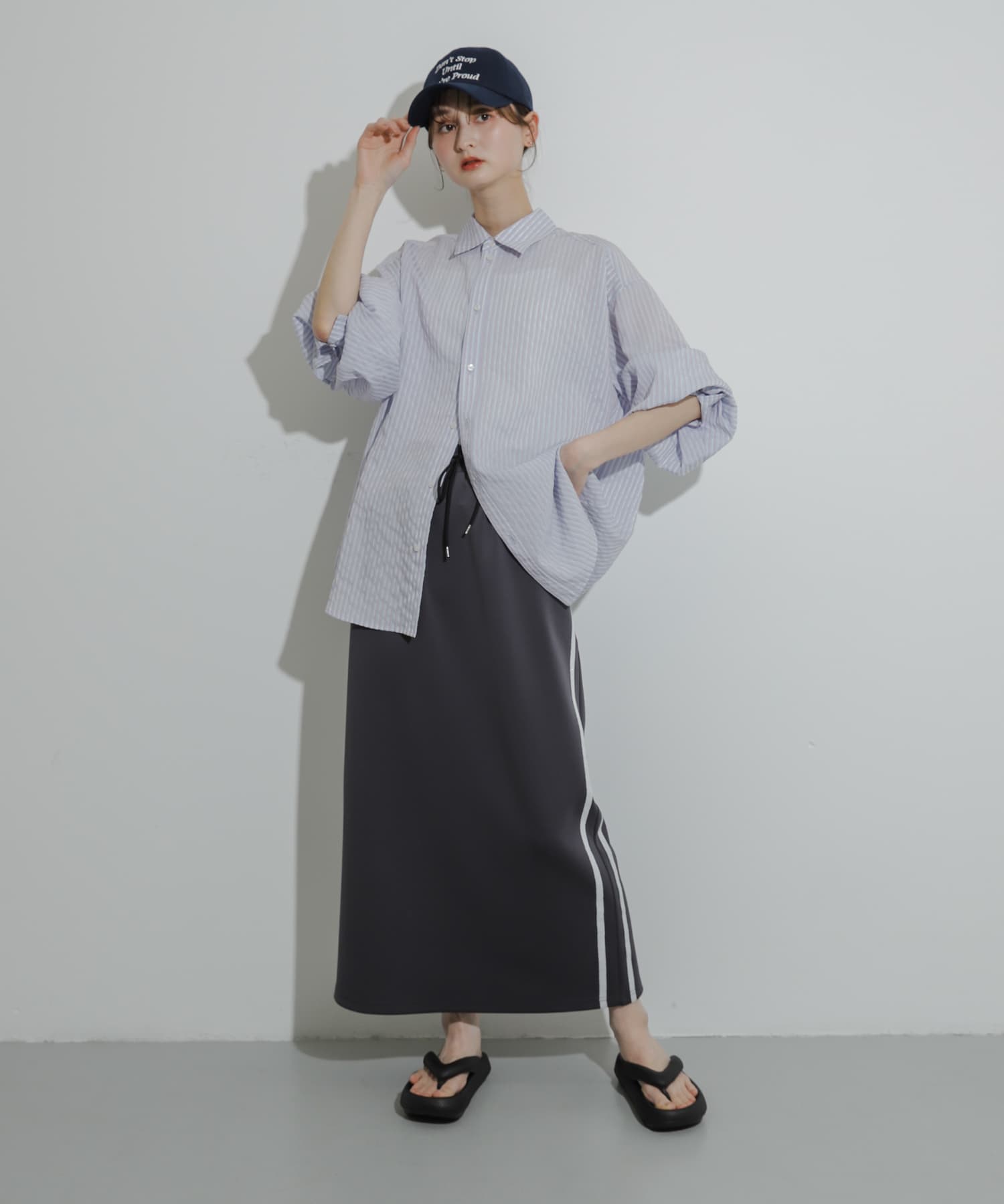 身長：169cm サイズ：one