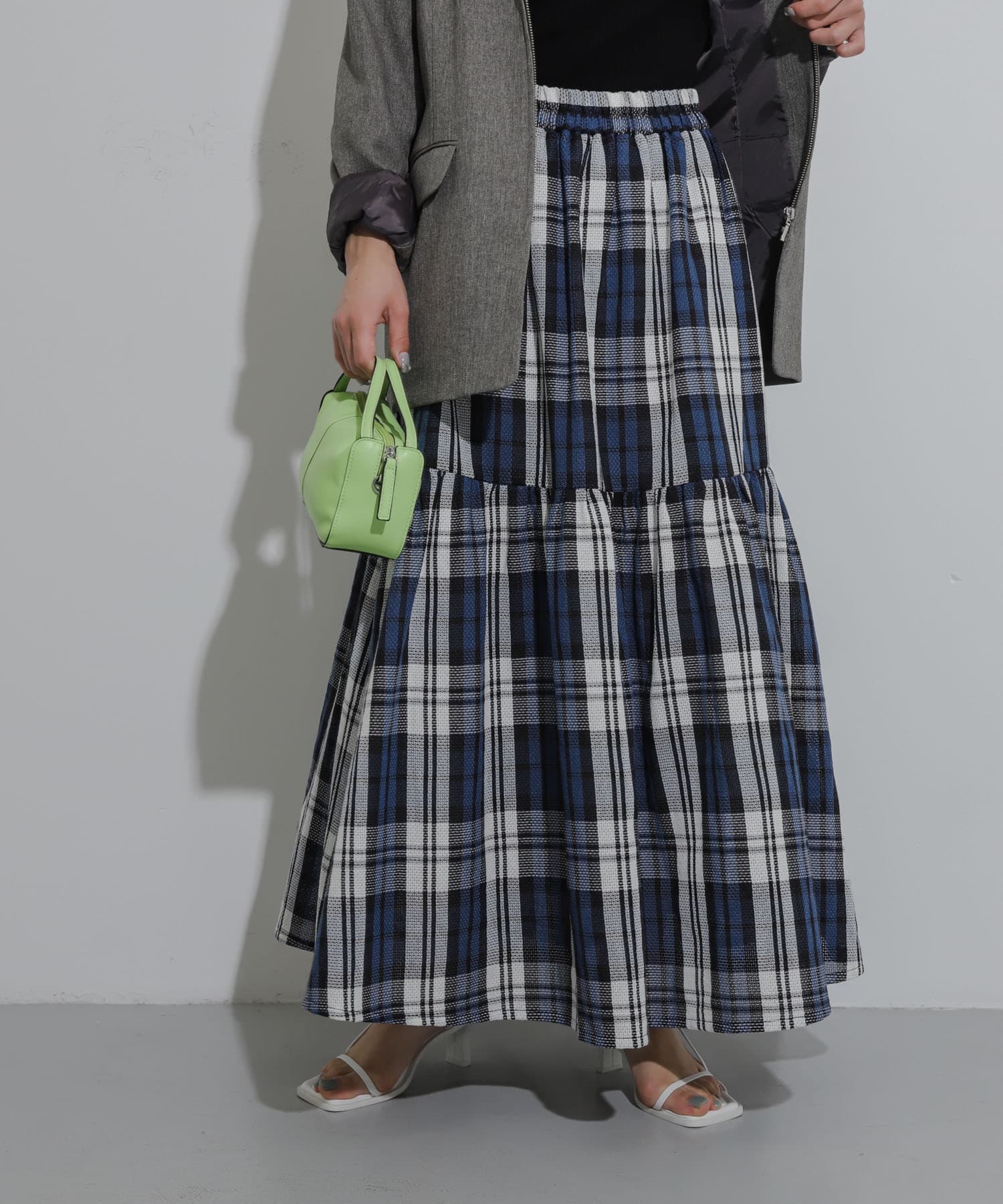 身長：158cm サイズ：one