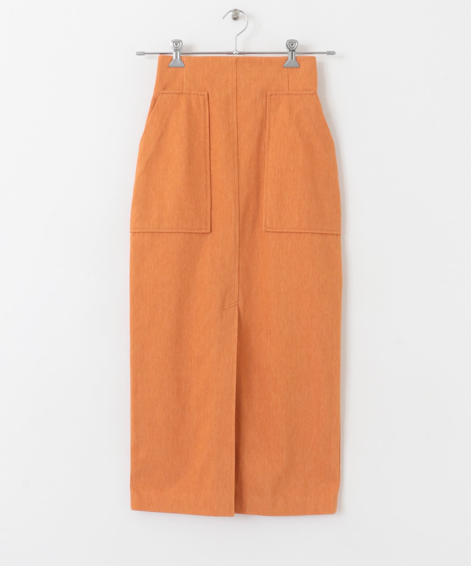 アウトポケットジャージースカート ORANGE XS