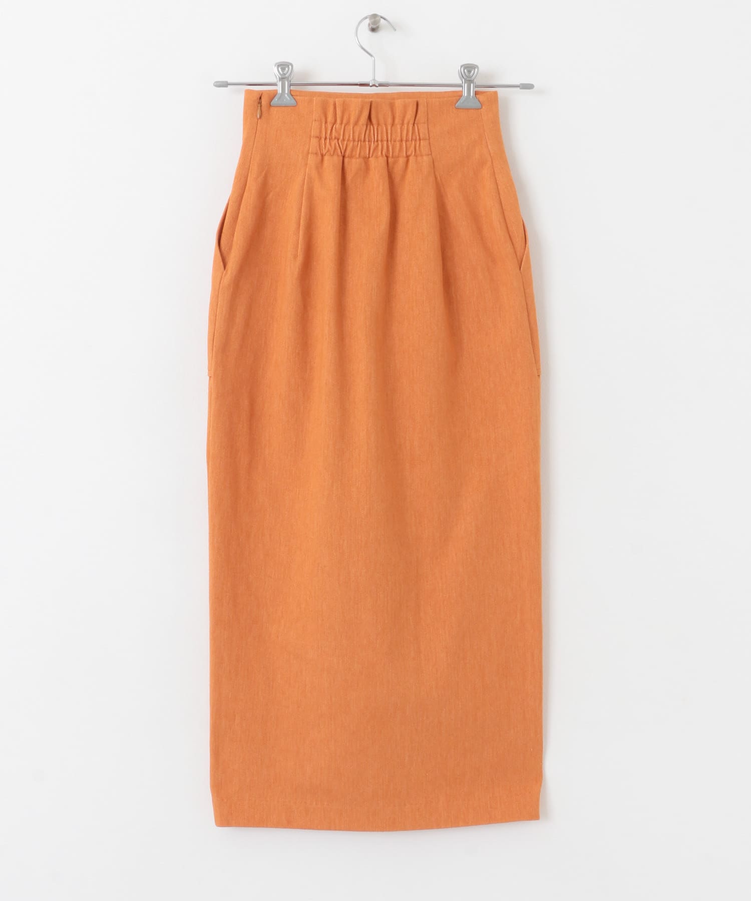 アウトポケットジャージースカート ORANGE XS