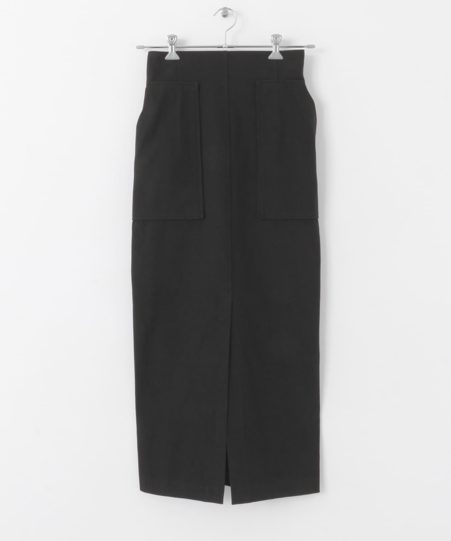 アウトポケットジャージースカート BLACK XS