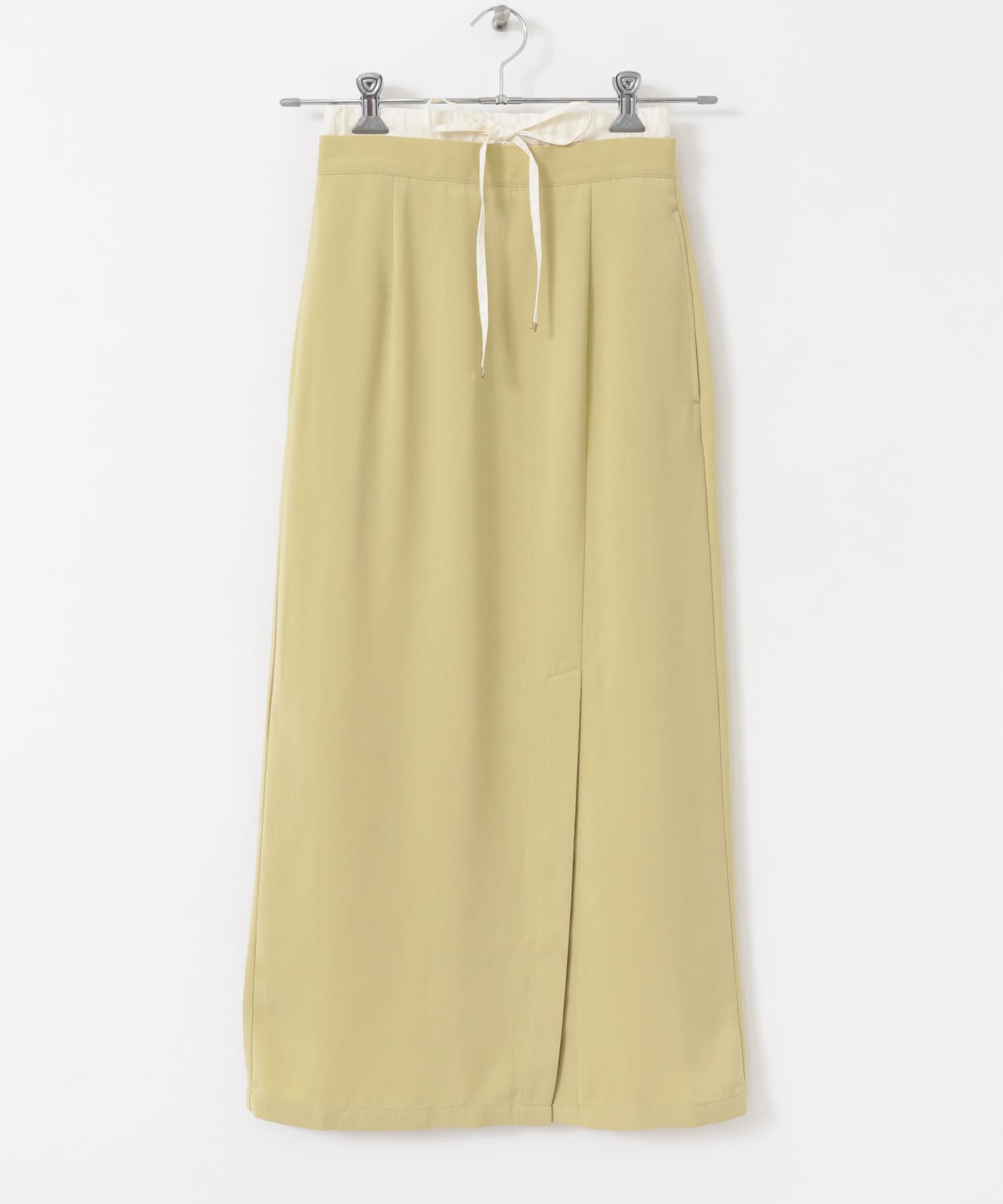 ドロストデザインタイトスカート BEIGE S
