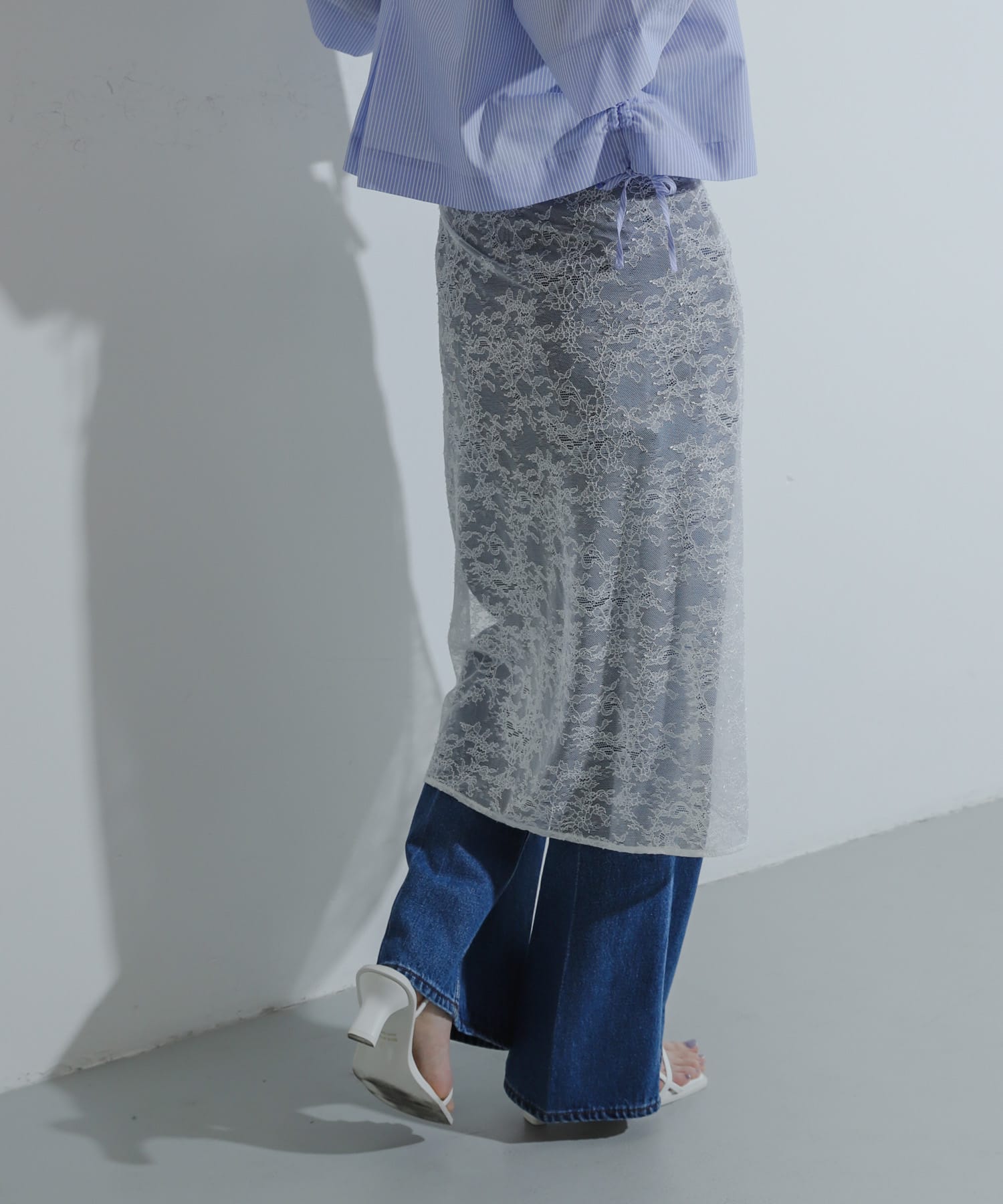 身長：169cm サイズ：one