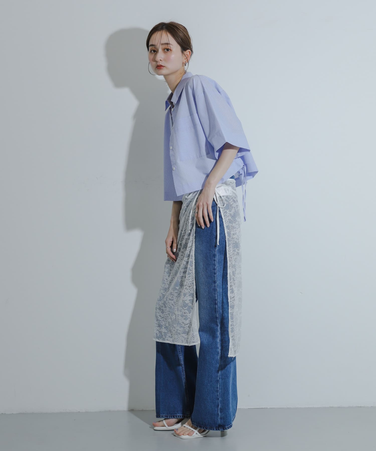 身長：169cm サイズ：one