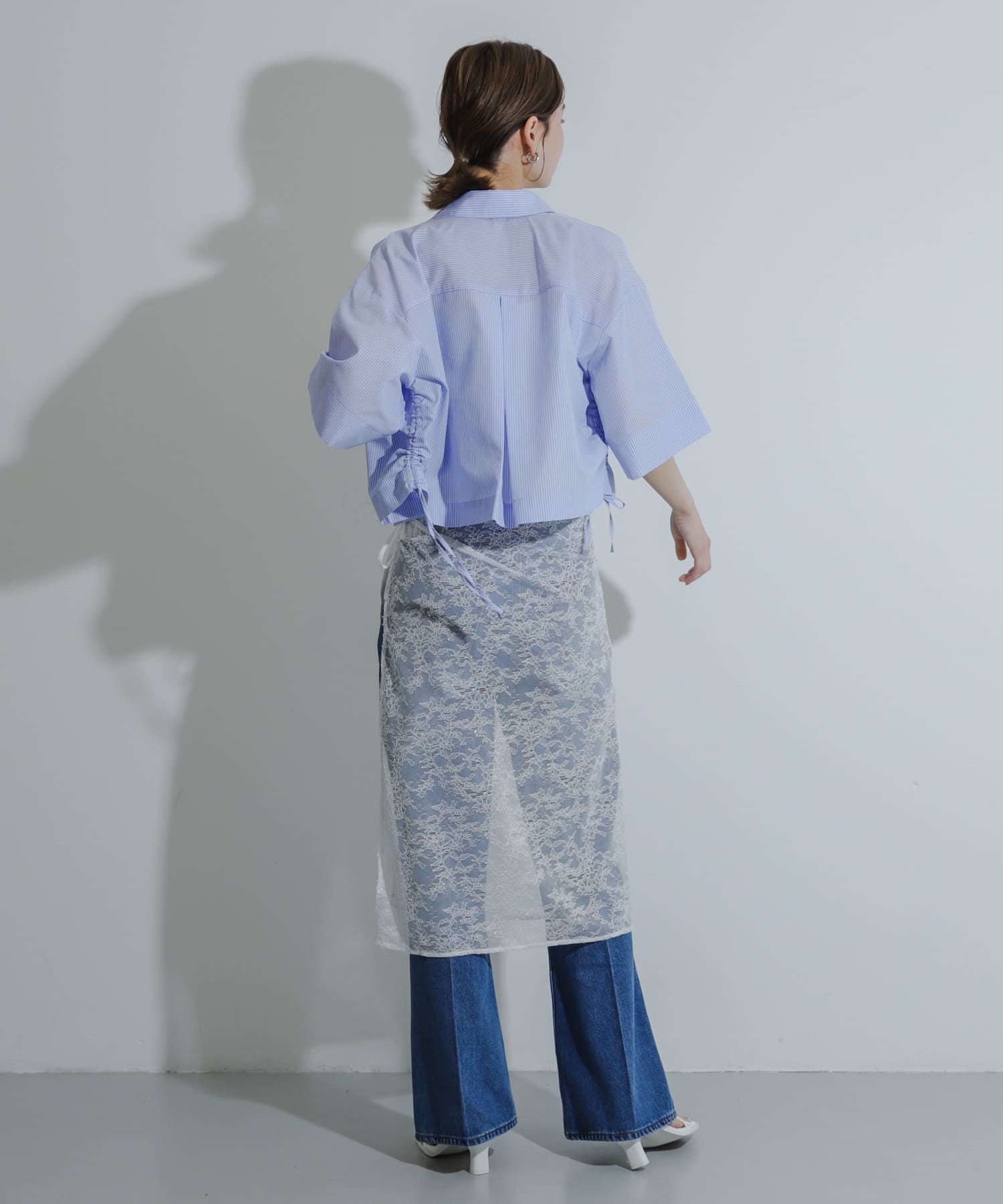 身長：169cm サイズ：one