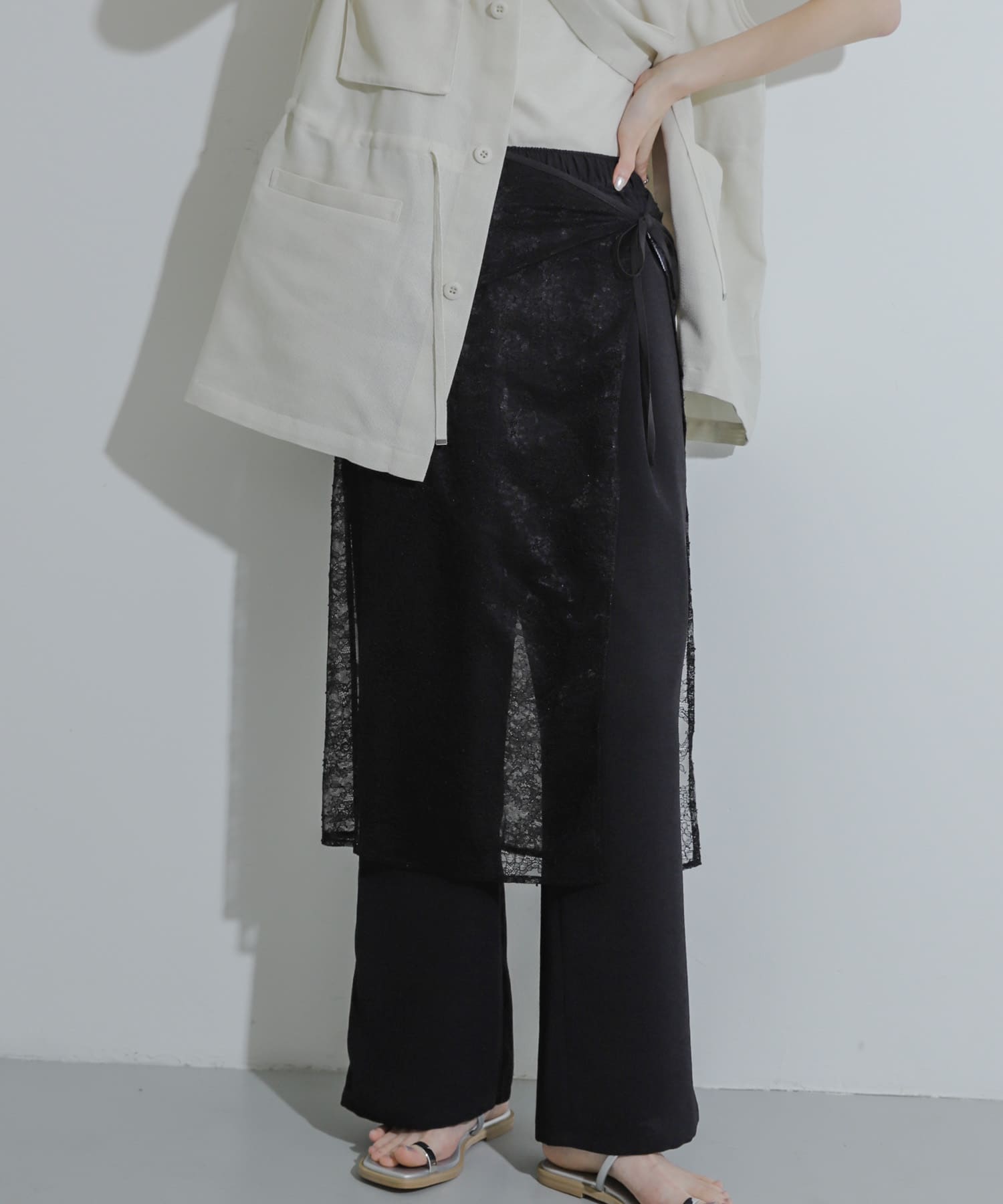 身長：169cm サイズ：one