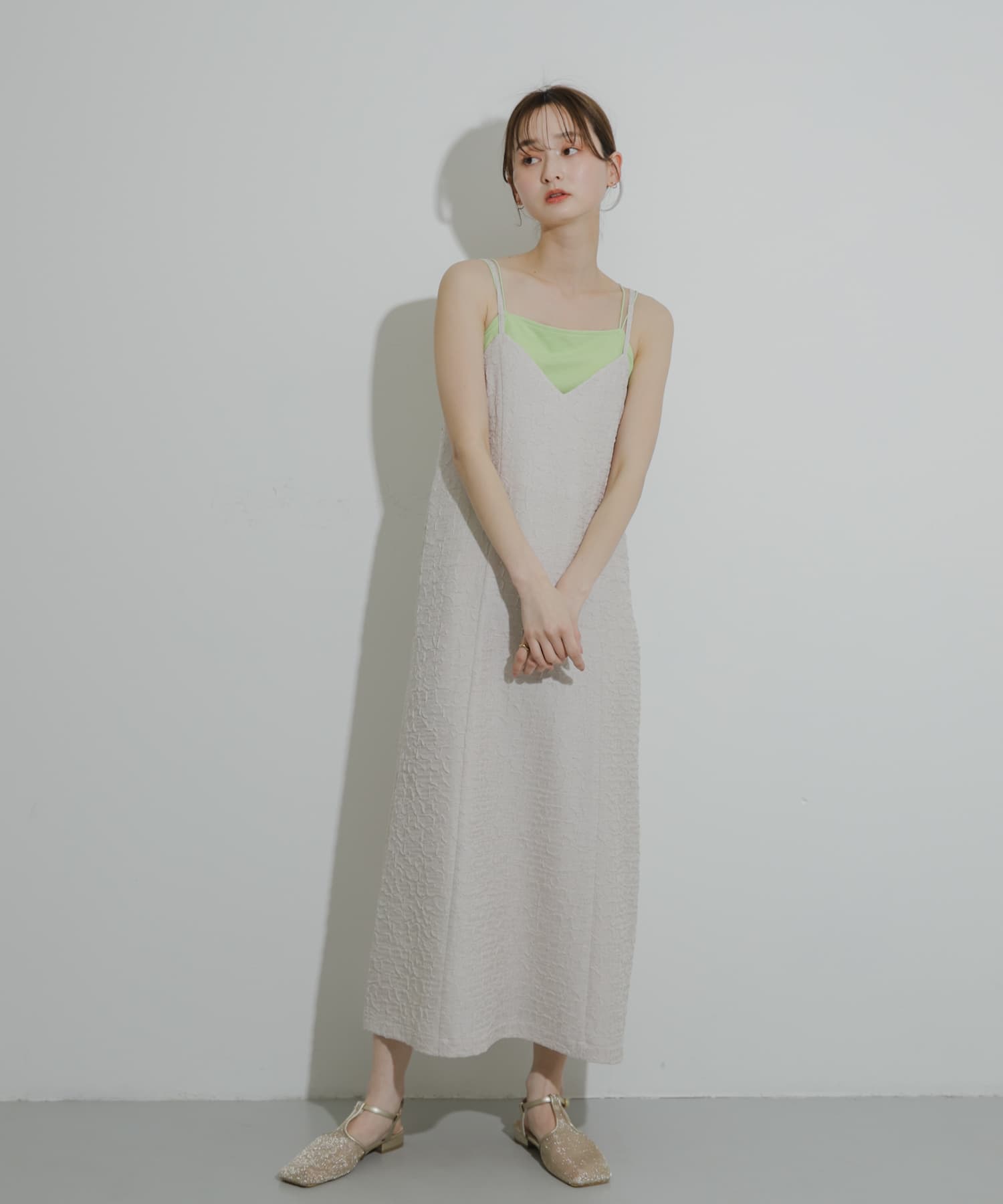 身長：169cm サイズ：one