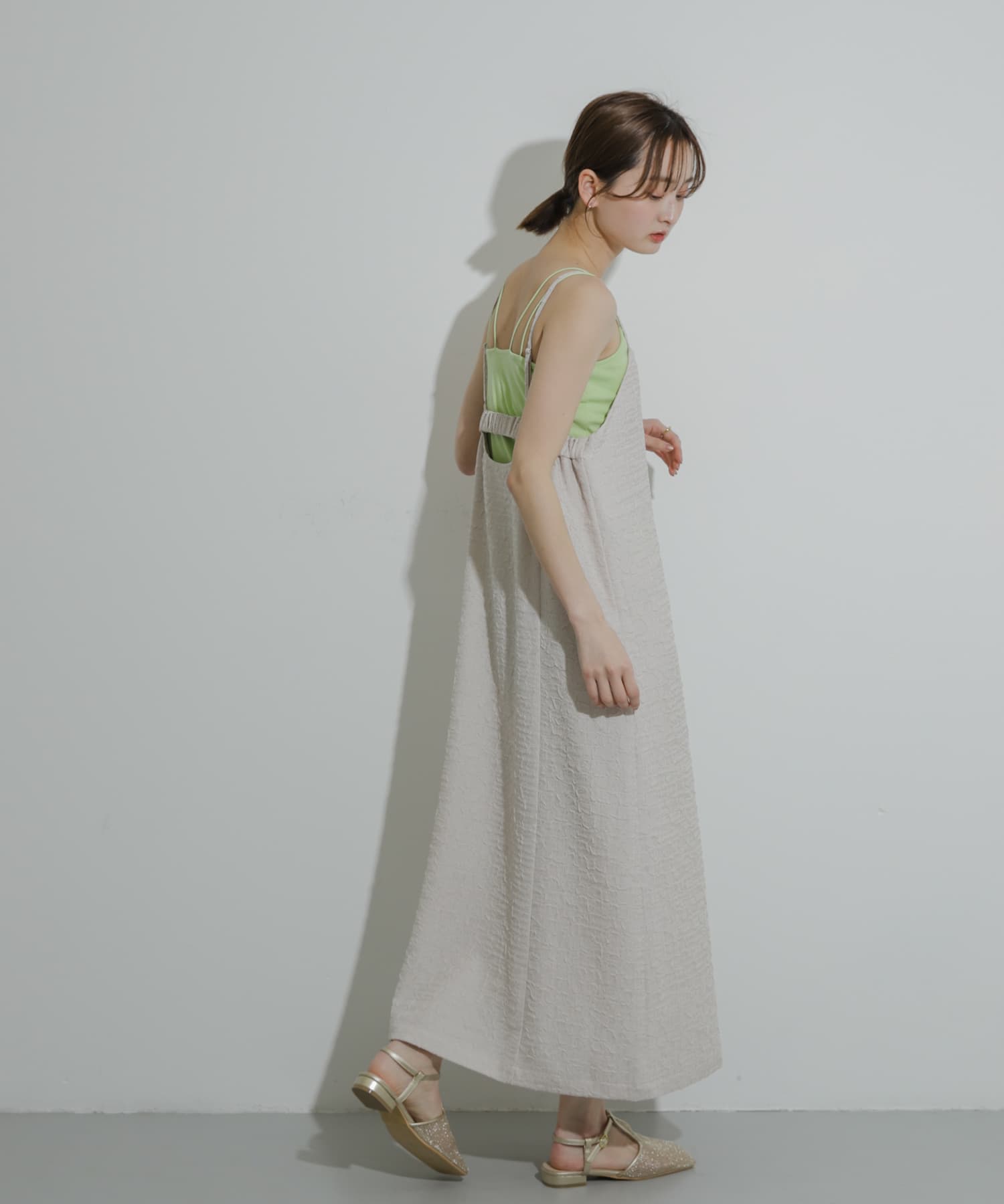 身長：169cm サイズ：one
