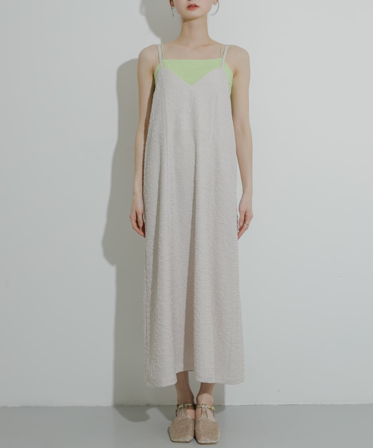 身長：169cm サイズ：one
