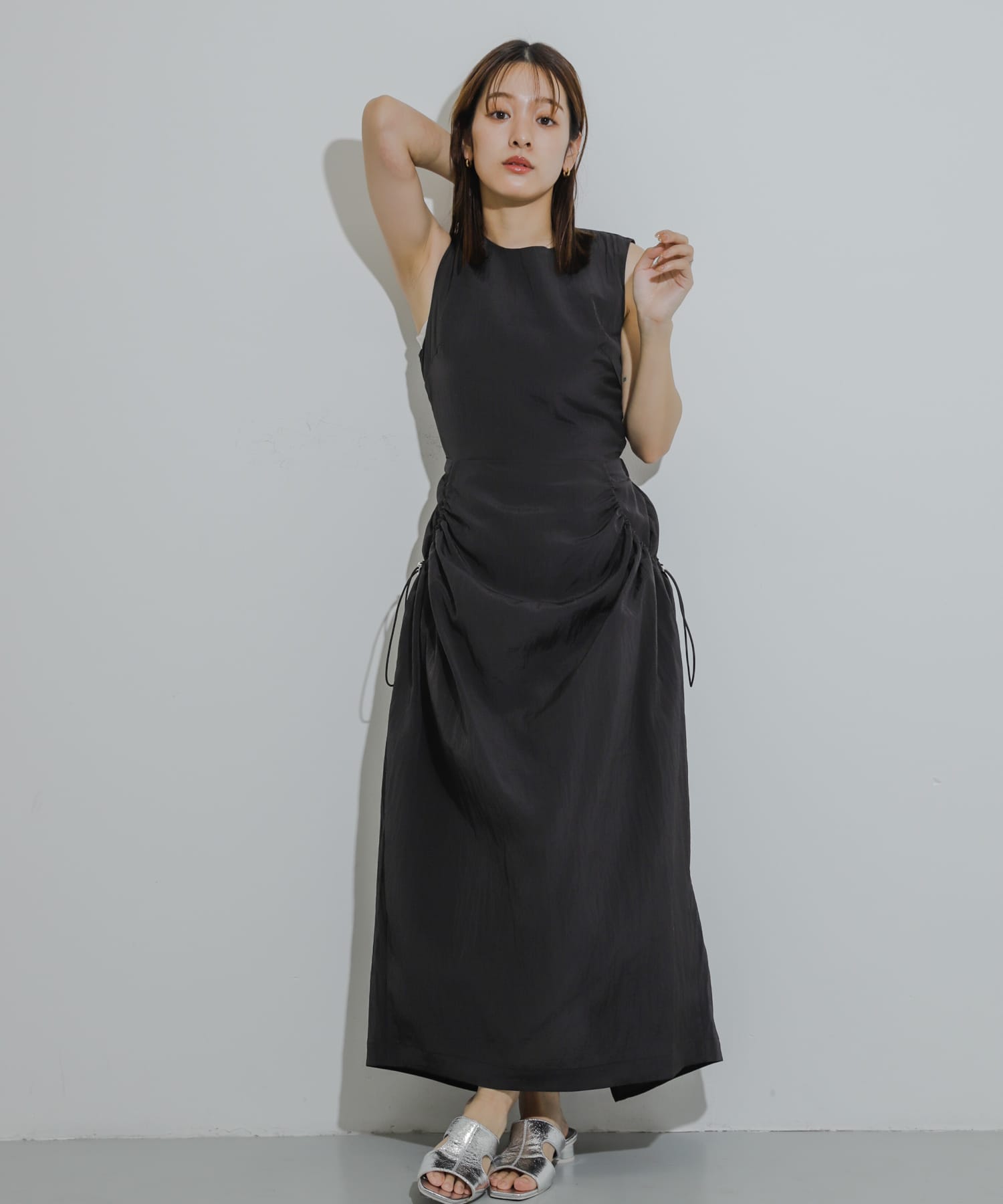 身長：155cm サイズ：one