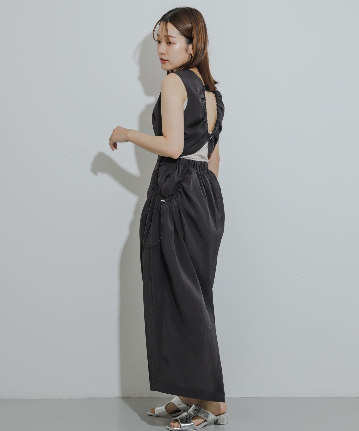 身長：155cm サイズ：one